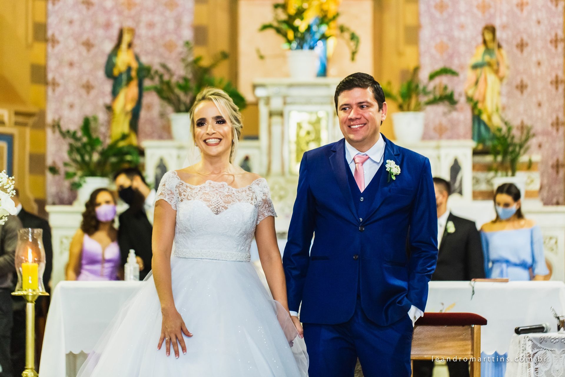 Casamento Natália e João na igreja Matriz de Mirassol