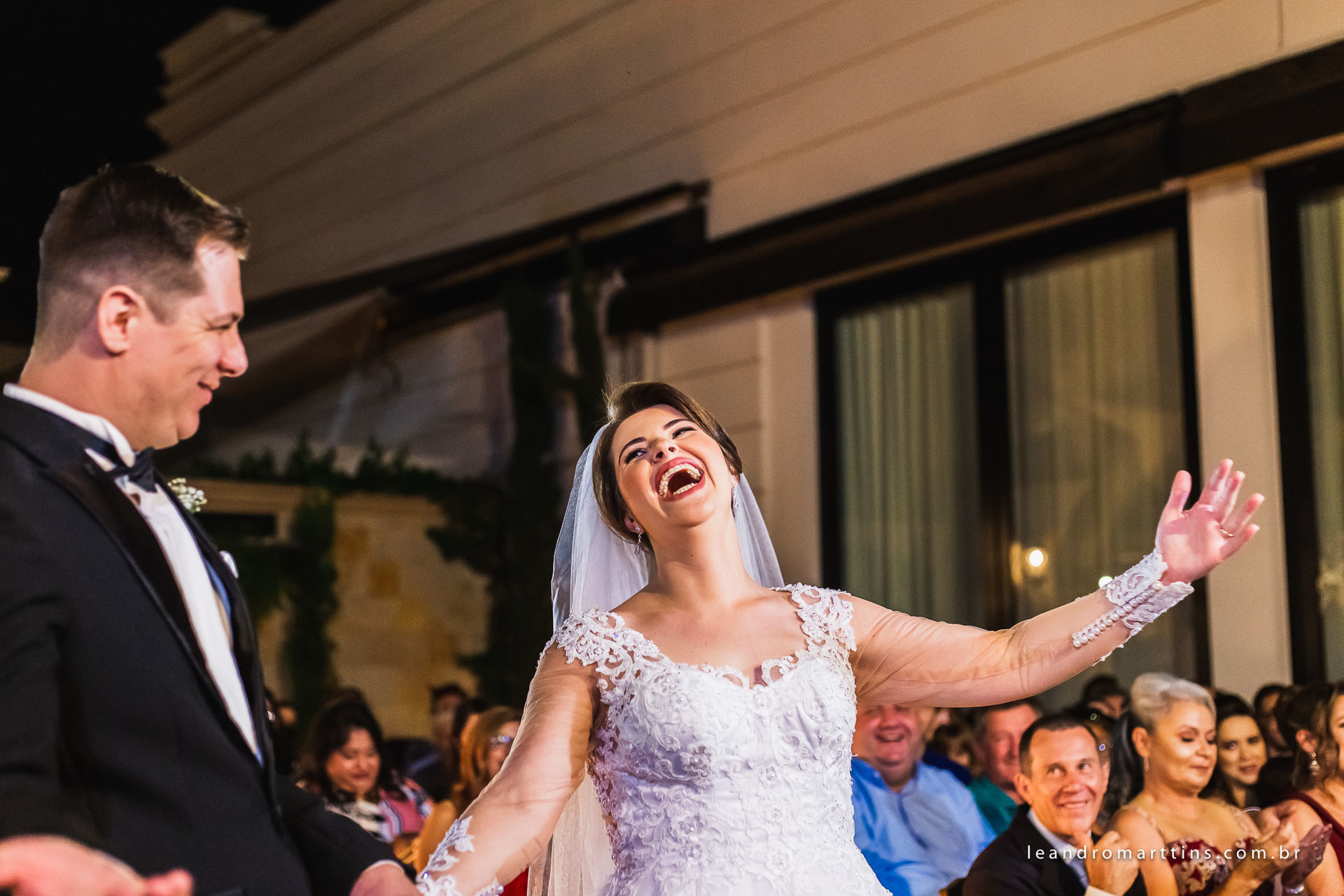 Casamento Nicolle e Lucas no espaço Almeida Pires Buffet