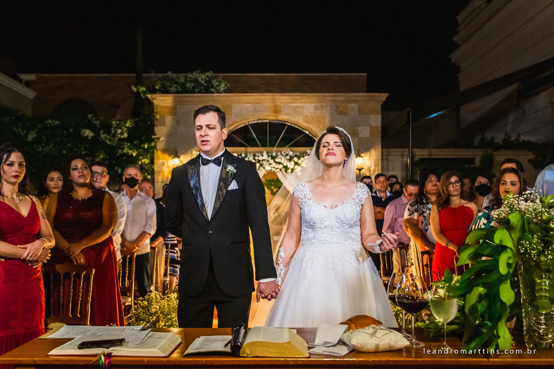 Casamento Nicolle e Lucas no espaço Almeida Pires Buffet