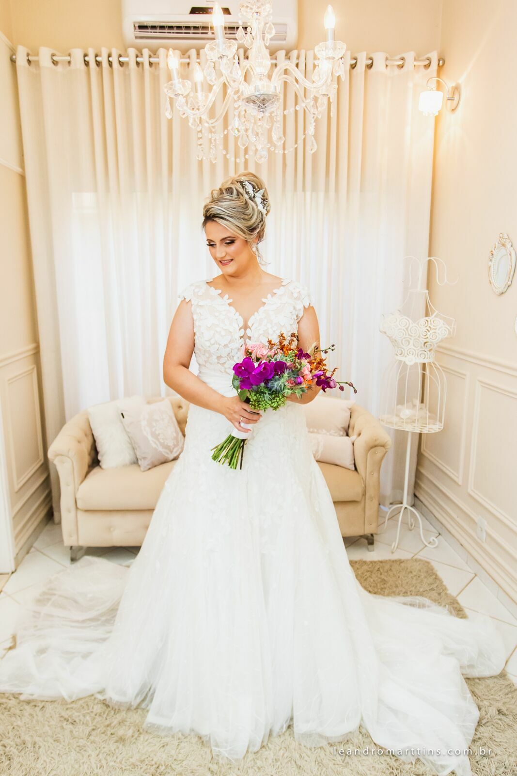 Casamento Fernanda e Jair no espaço Spazio Bianchi Eventos em José Bonifácio - SP