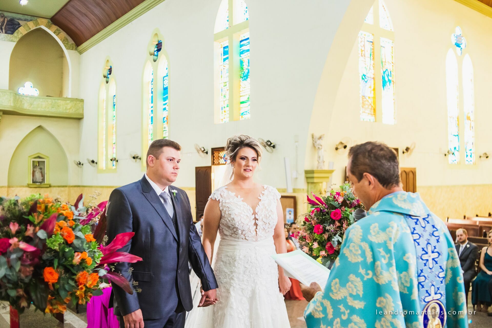 Casamento Fernanda e Jair no espaço Spazio Bianchi Eventos em José Bonifácio - SP