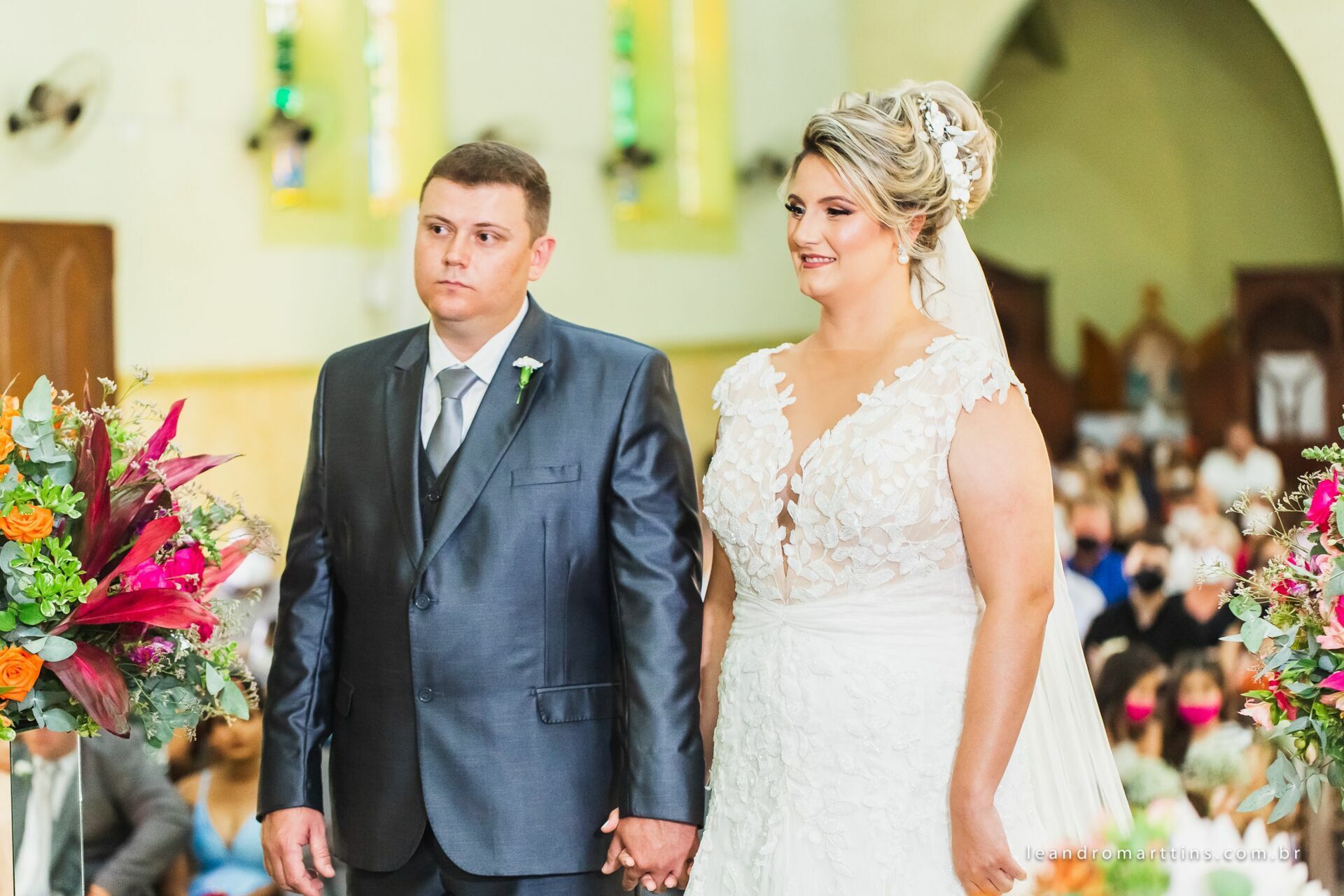 Casamento Fernanda e Jair no espaço Spazio Bianchi Eventos em José Bonifácio - SP