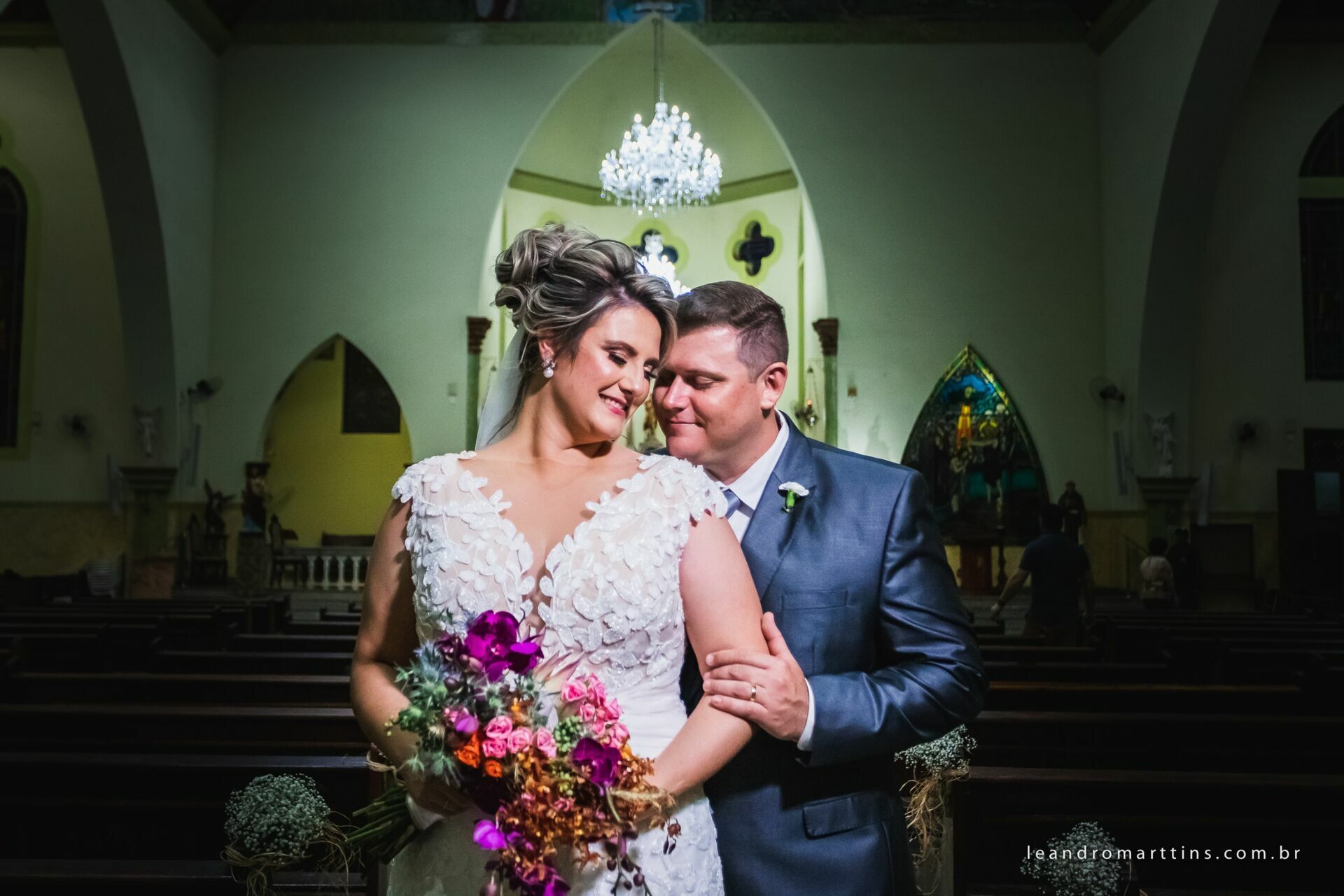 Casamento Fernanda e Jair no espaço Spazio Bianchi Eventos em José Bonifácio - SP