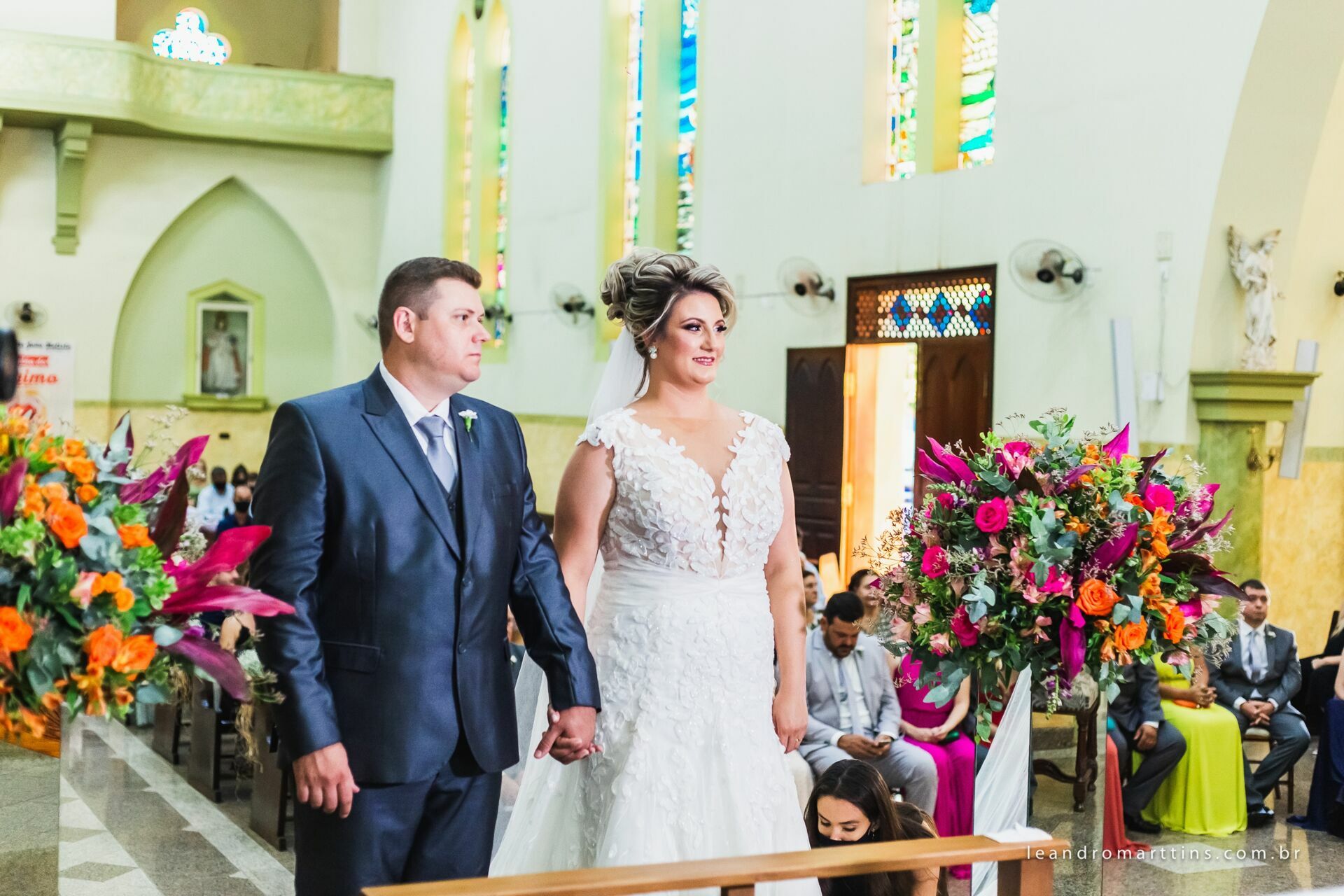 Casamento Fernanda e Jair no espaço Spazio Bianchi Eventos em José Bonifácio - SP