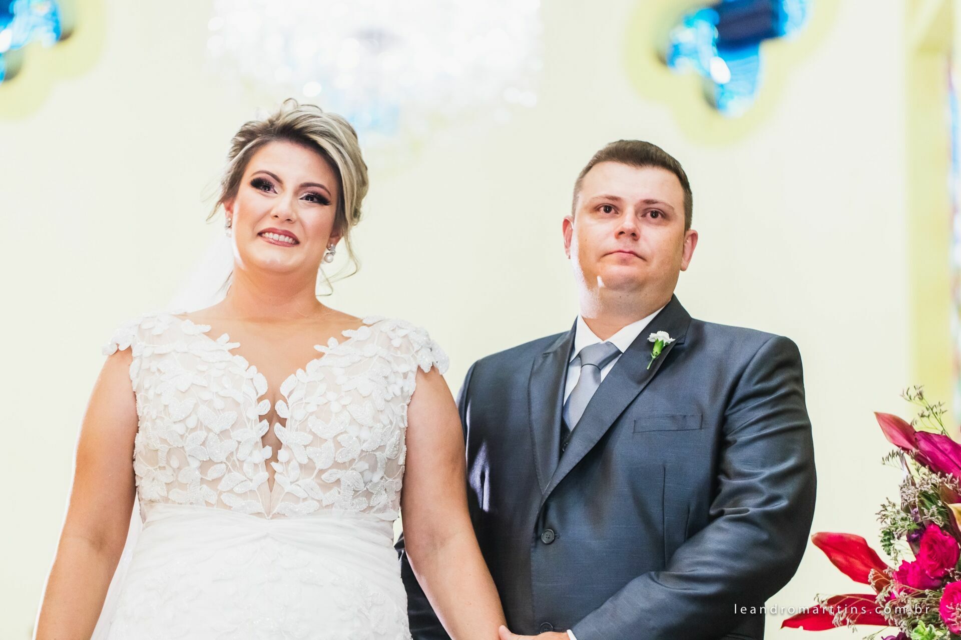 Casamento Fernanda e Jair no espaço Spazio Bianchi Eventos em José Bonifácio - SP
