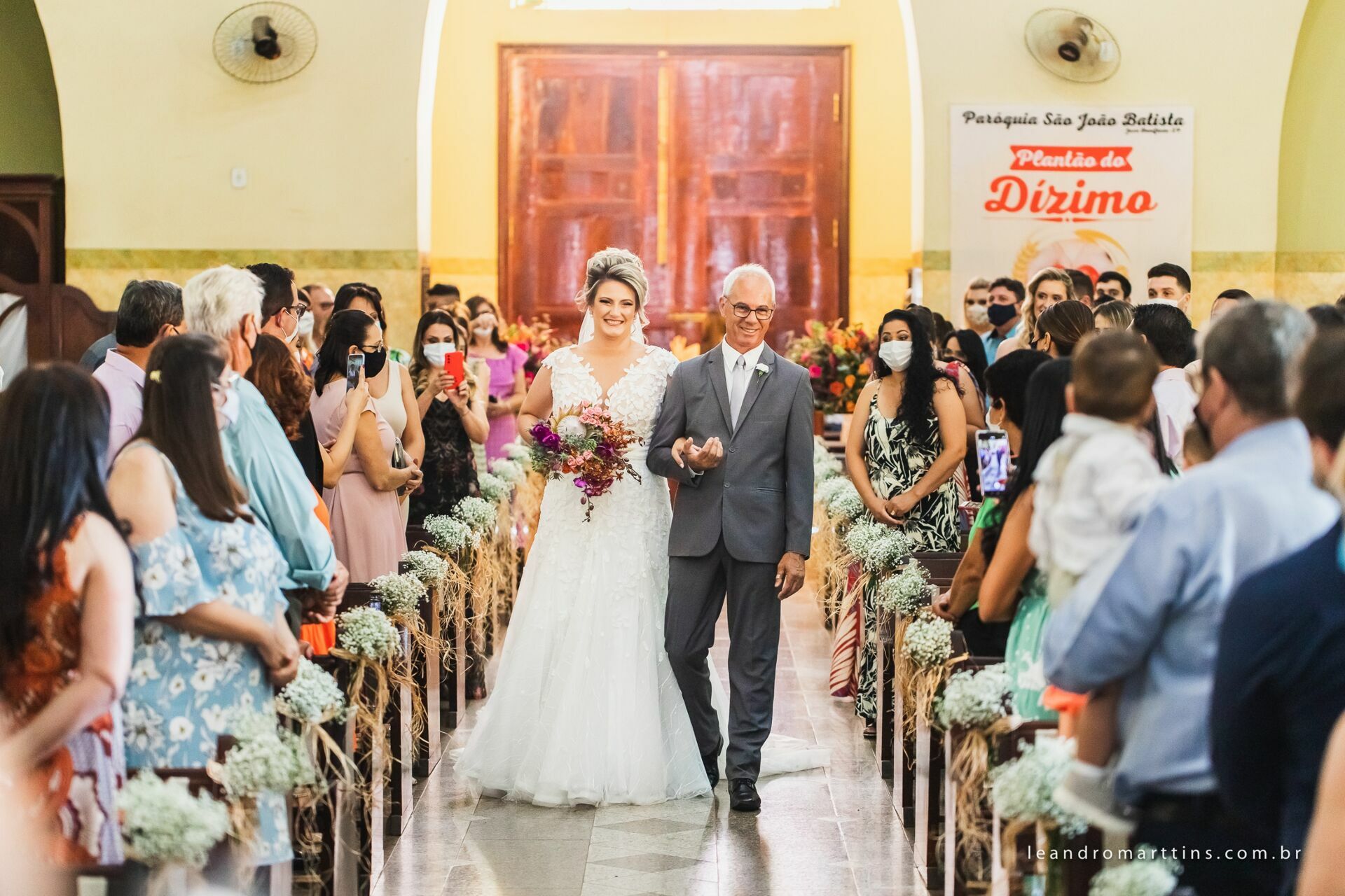 Casamento Fernanda e Jair no espaço Spazio Bianchi Eventos em José Bonifácio - SP