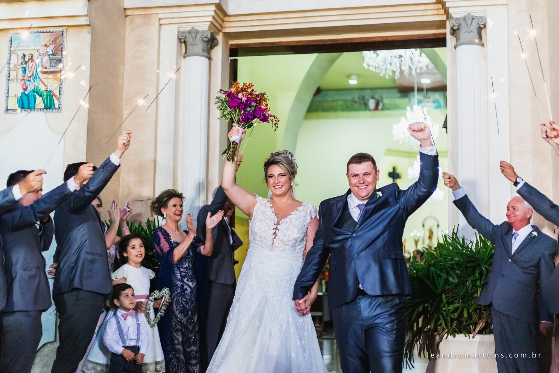Casamento Fernanda e Jair no espaço Spazio Bianchi Eventos em José Bonifácio - SP