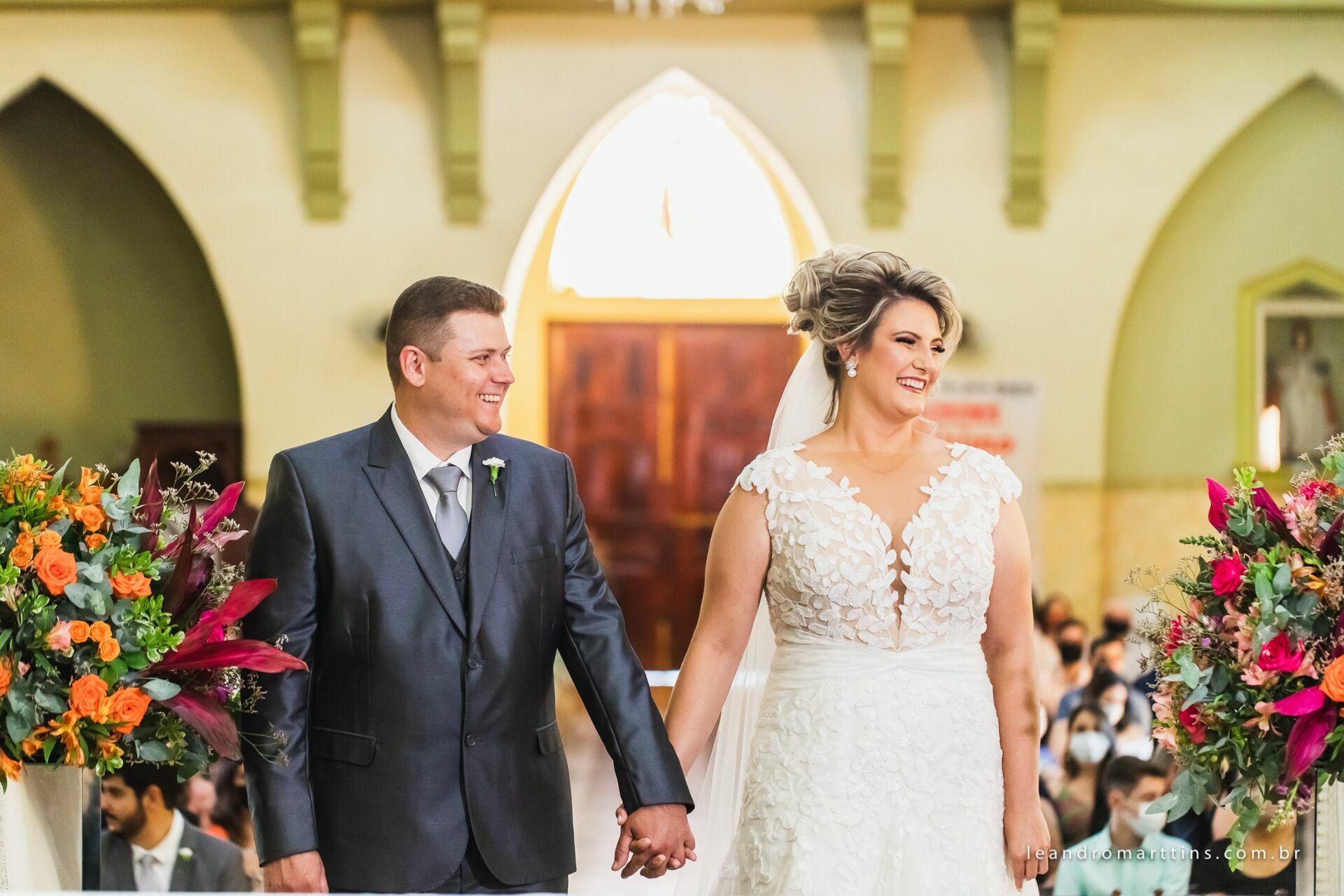 Casamento Fernanda e Jair no espaço Spazio Bianchi Eventos em José Bonifácio - SP