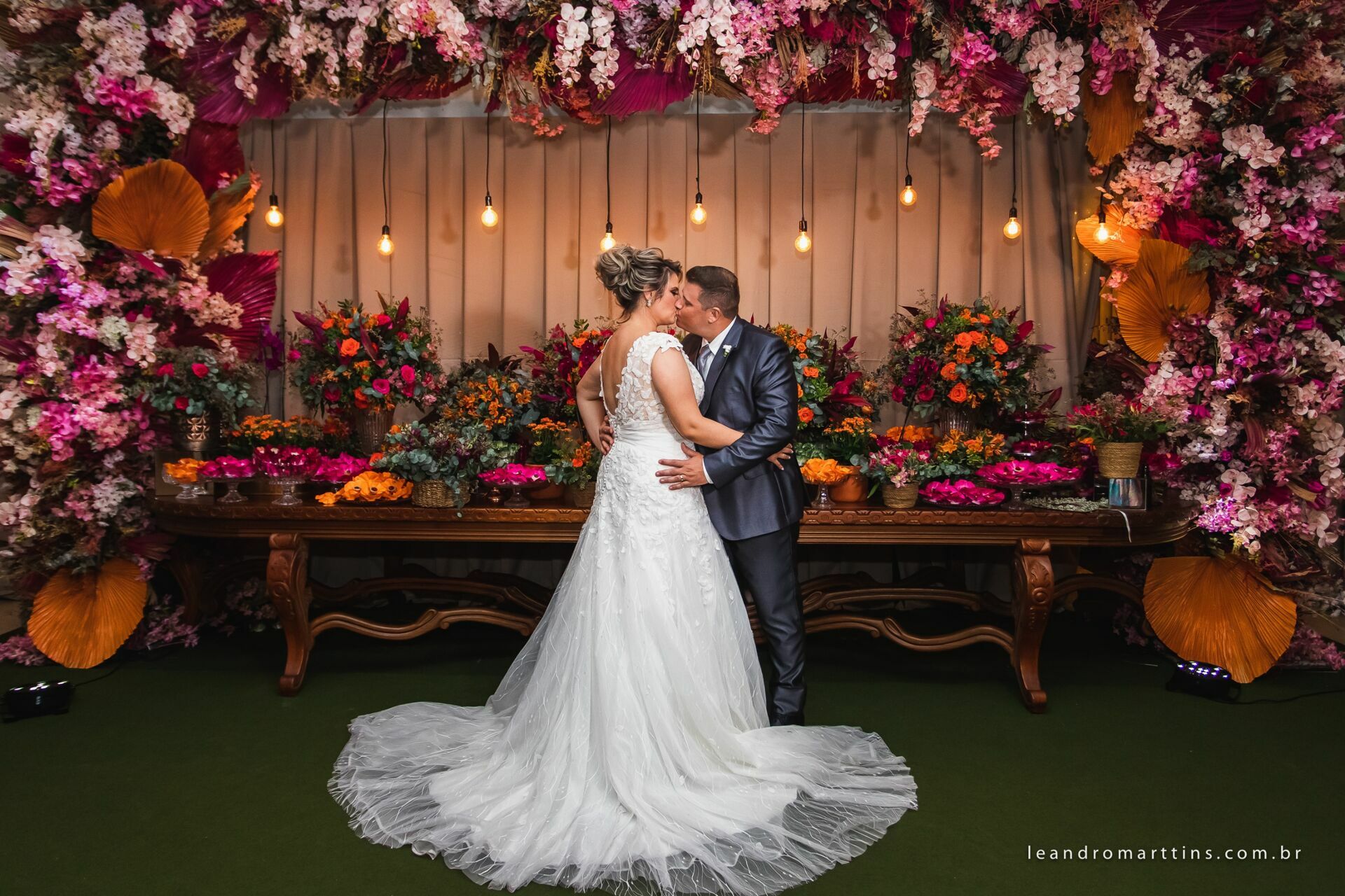 Casamento Fernanda e Jair no espaço Spazio Bianchi Eventos em José Bonifácio - SP