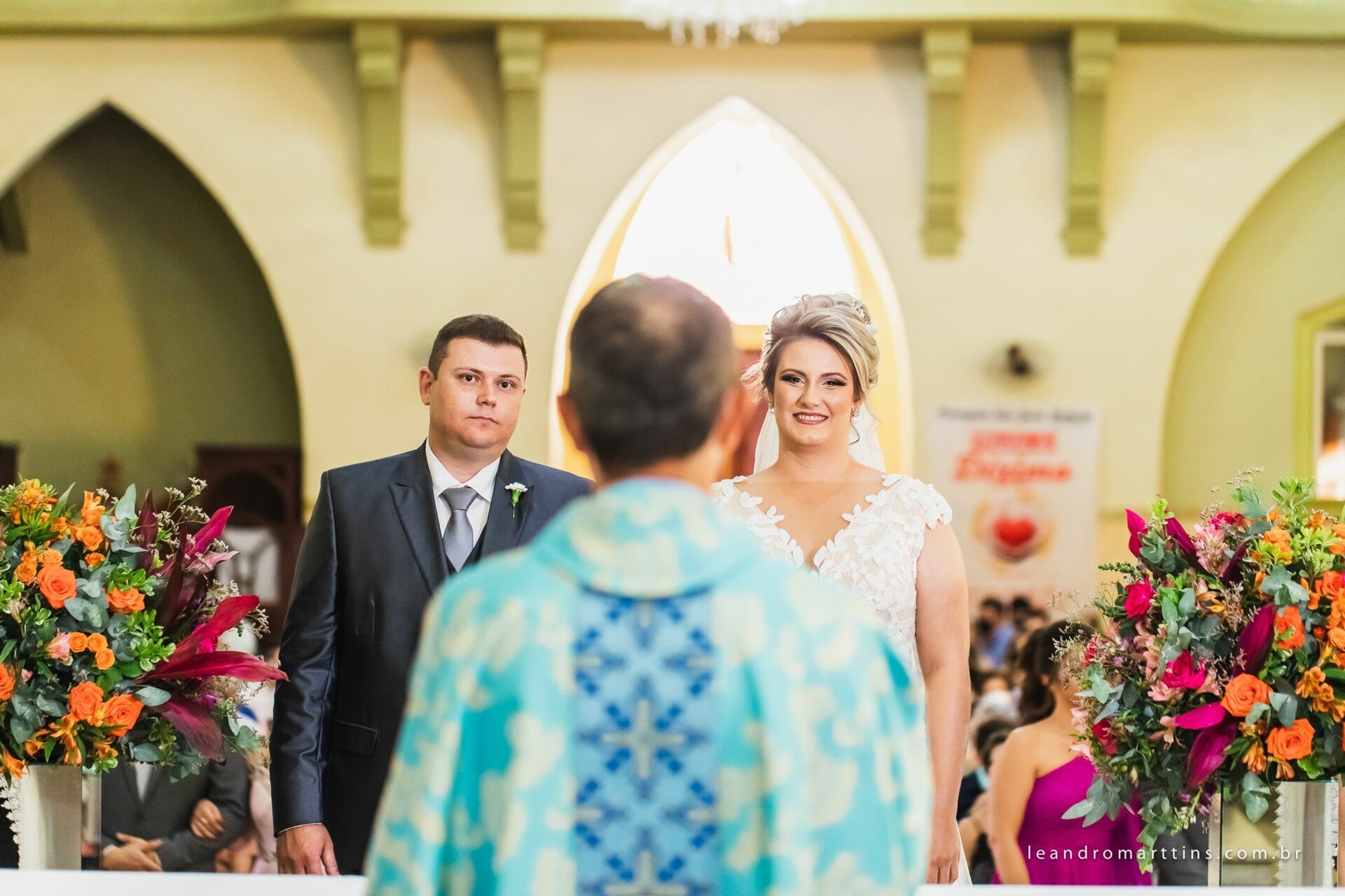 Casamento Fernanda e Jair no espaço Spazio Bianchi Eventos em José Bonifácio - SP