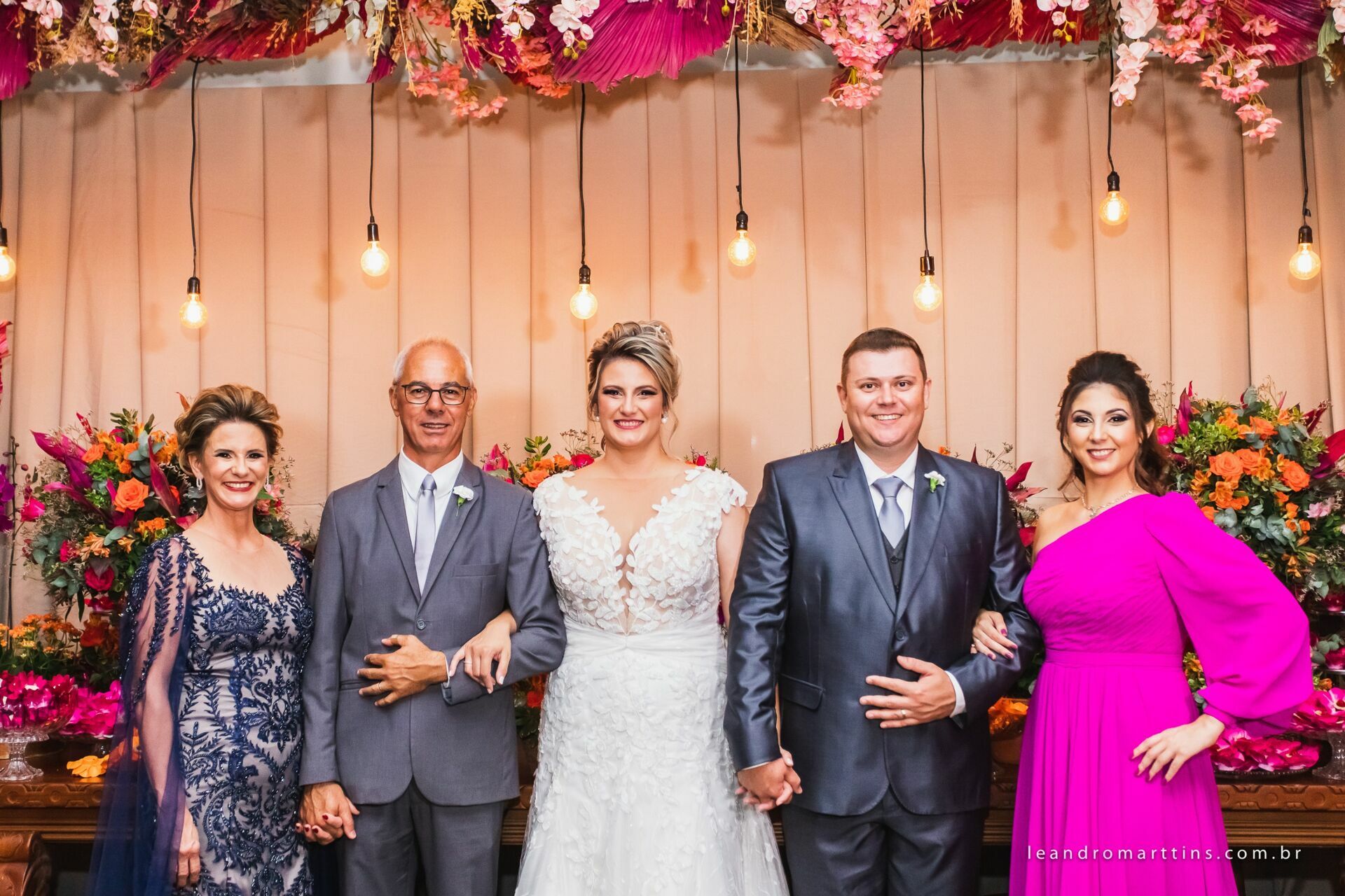 Casamento Fernanda e Jair no espaço Spazio Bianchi Eventos em José Bonifácio - SP