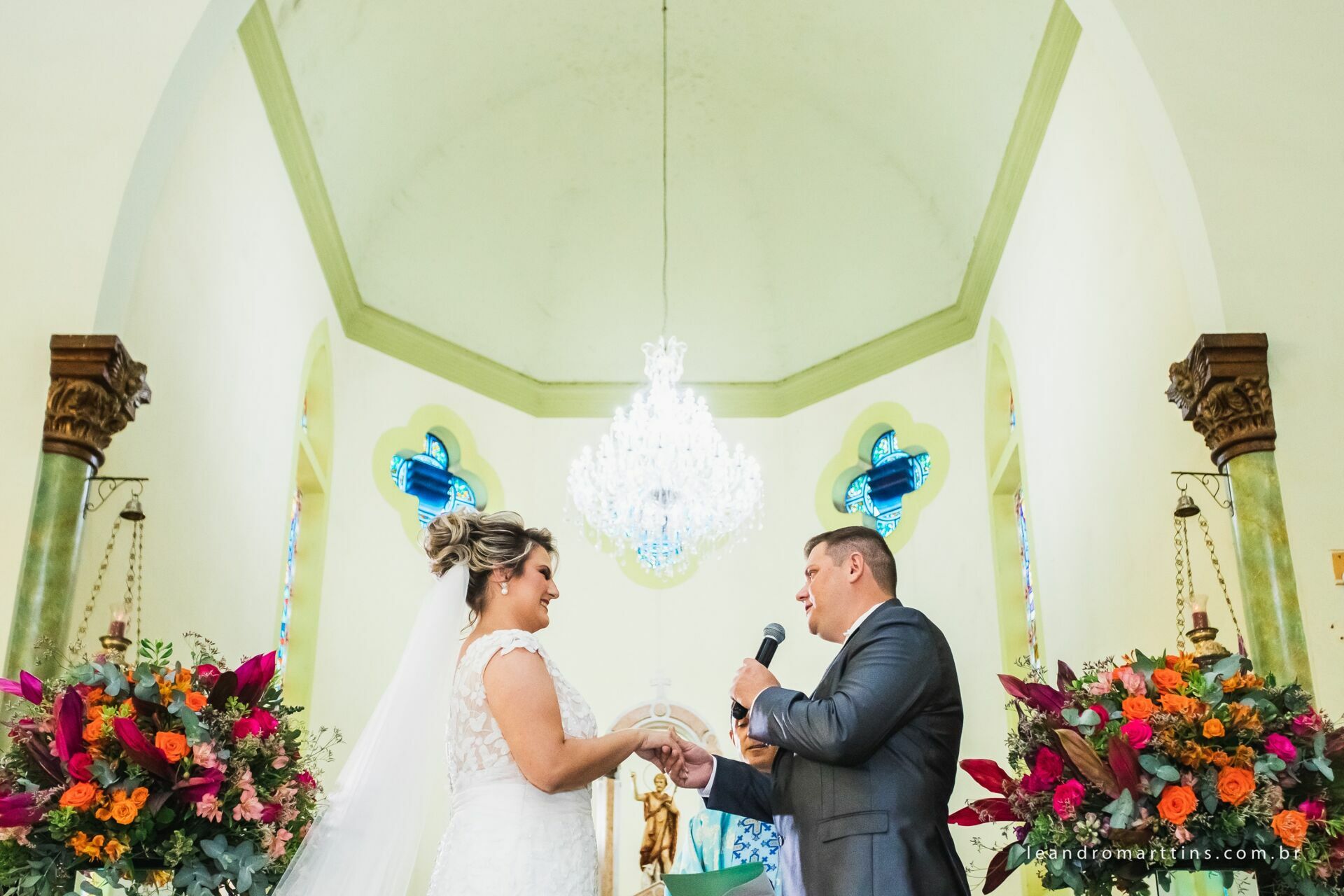 Casamento Fernanda e Jair no espaço Spazio Bianchi Eventos em José Bonifácio - SP