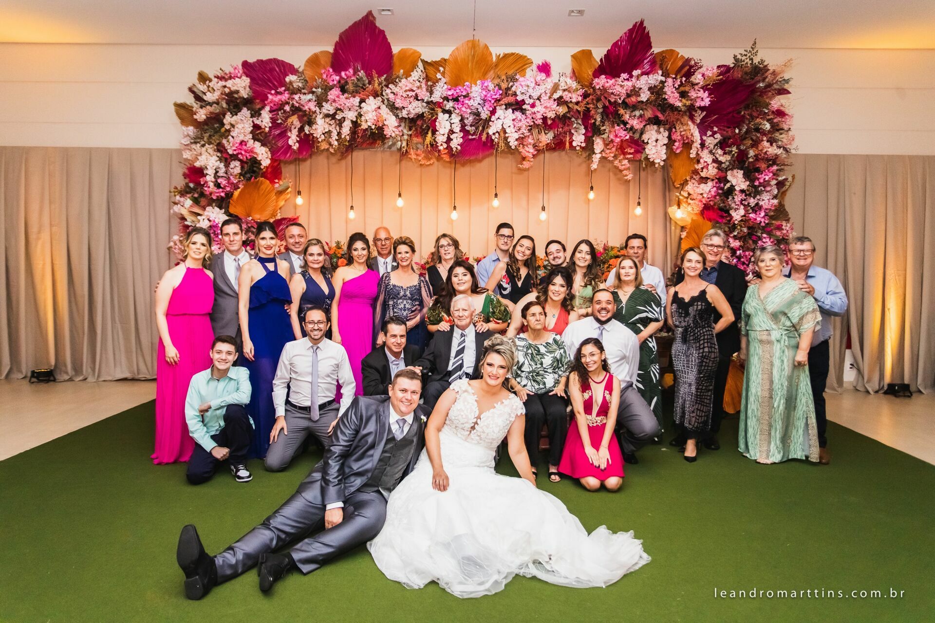 Casamento Fernanda e Jair no espaço Spazio Bianchi Eventos em José Bonifácio - SP
