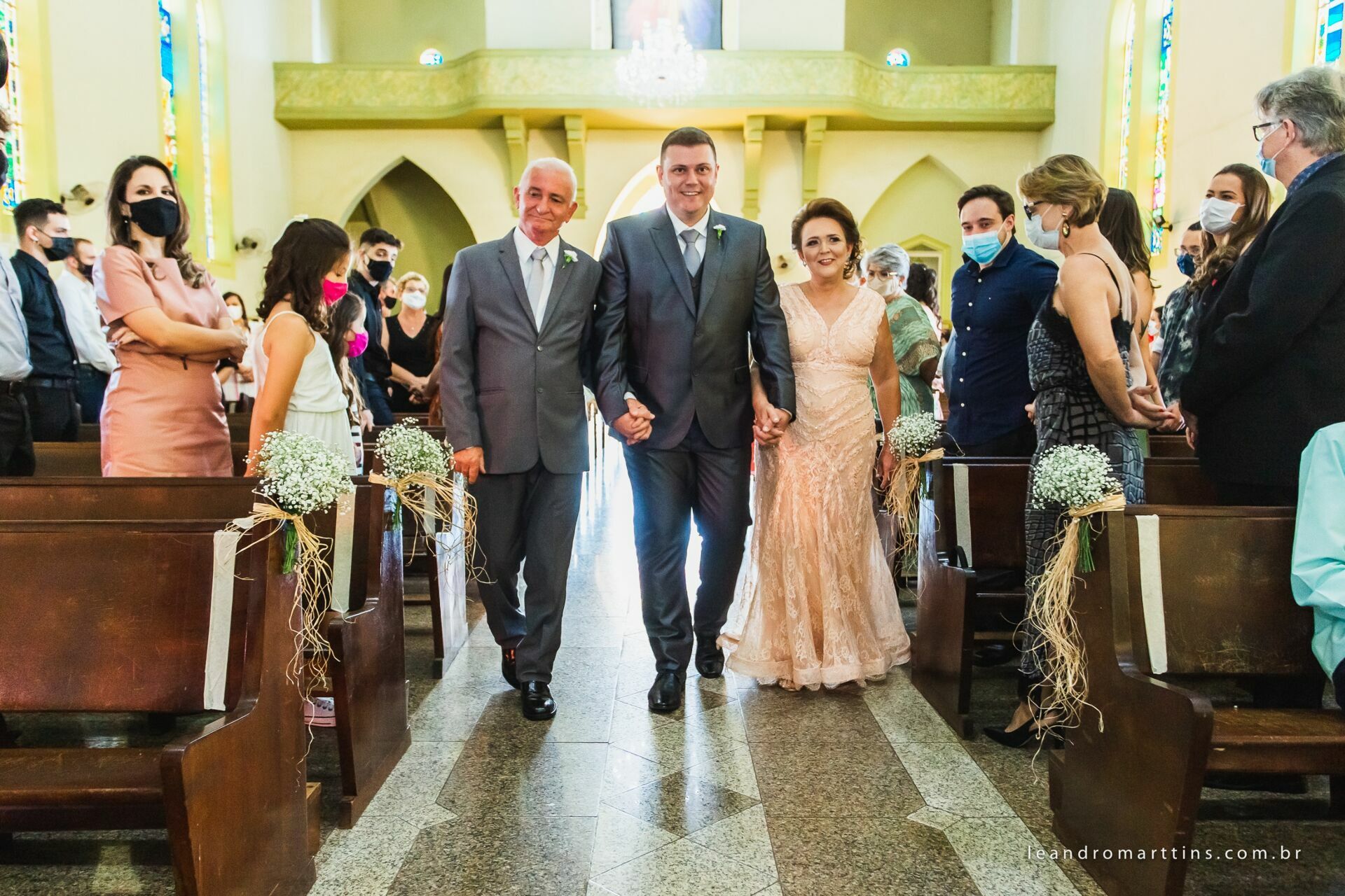 Casamento Fernanda e Jair no espaço Spazio Bianchi Eventos em José Bonifácio - SP