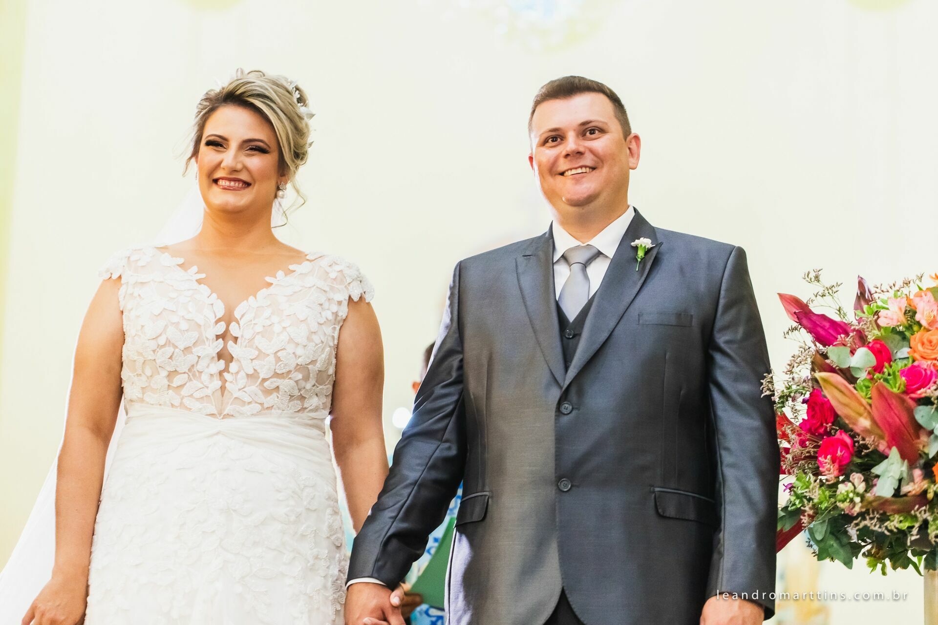 Casamento Fernanda e Jair no espaço Spazio Bianchi Eventos em José Bonifácio - SP