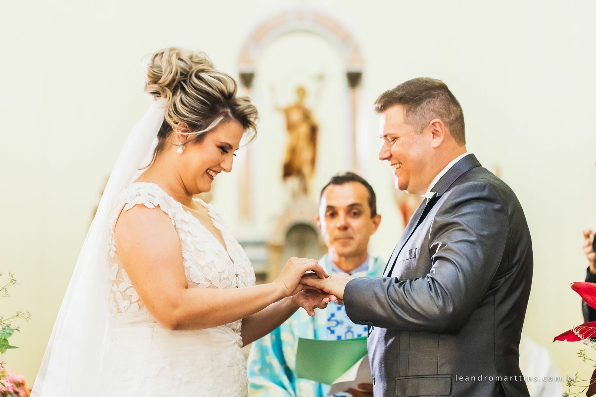 Casamento Fernanda e Jair no espaço Spazio Bianchi Eventos em José Bonifácio - SP