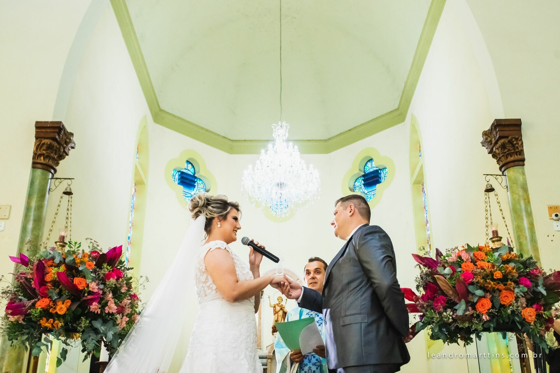 Casamento Fernanda e Jair no espaço Spazio Bianchi Eventos em José Bonifácio - SP