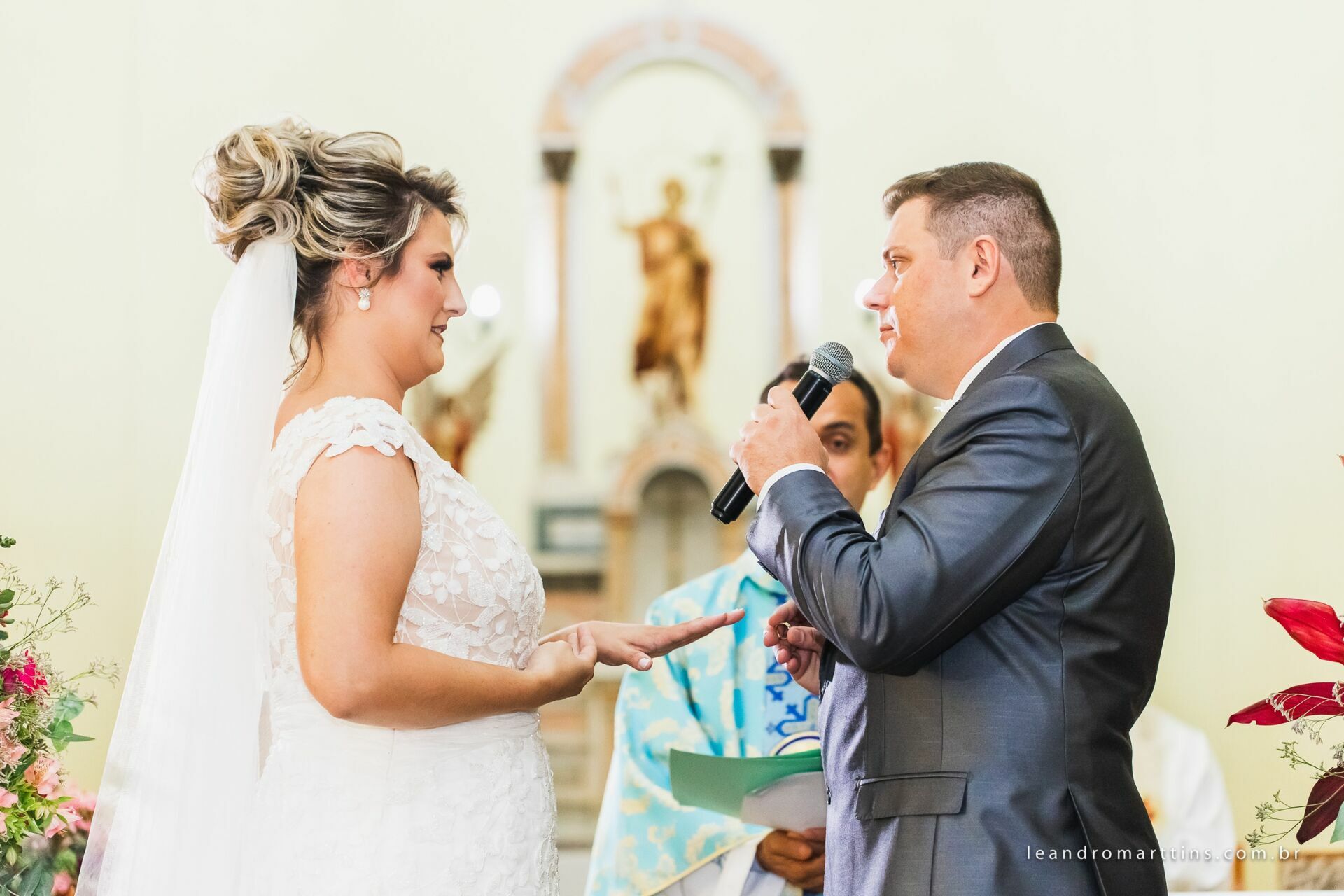 Casamento Fernanda e Jair no espaço Spazio Bianchi Eventos em José Bonifácio - SP