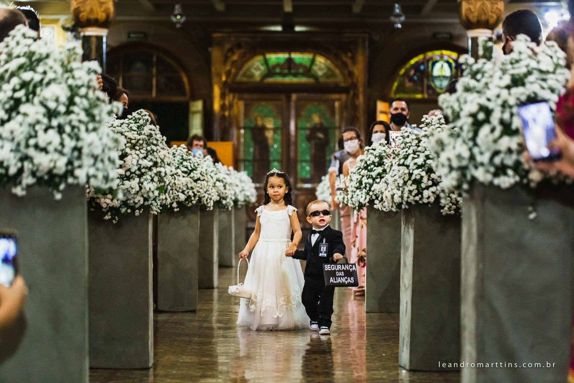 Casamento Nayara e Marcel na igreja Basílica - São José do Rio Preto - SP