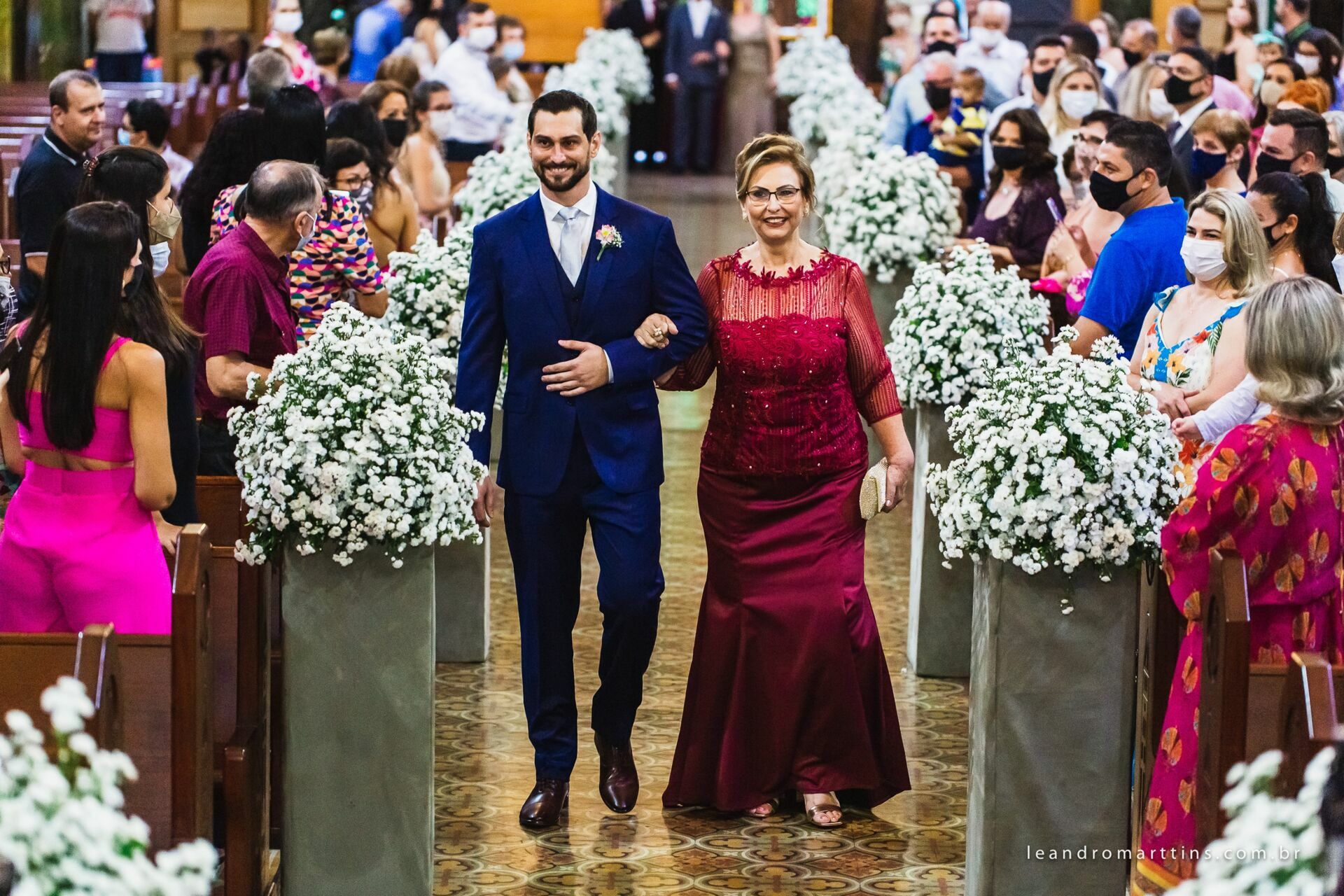 Casamento Nayara e Marcel na igreja Basílica - São José do Rio Preto - SP