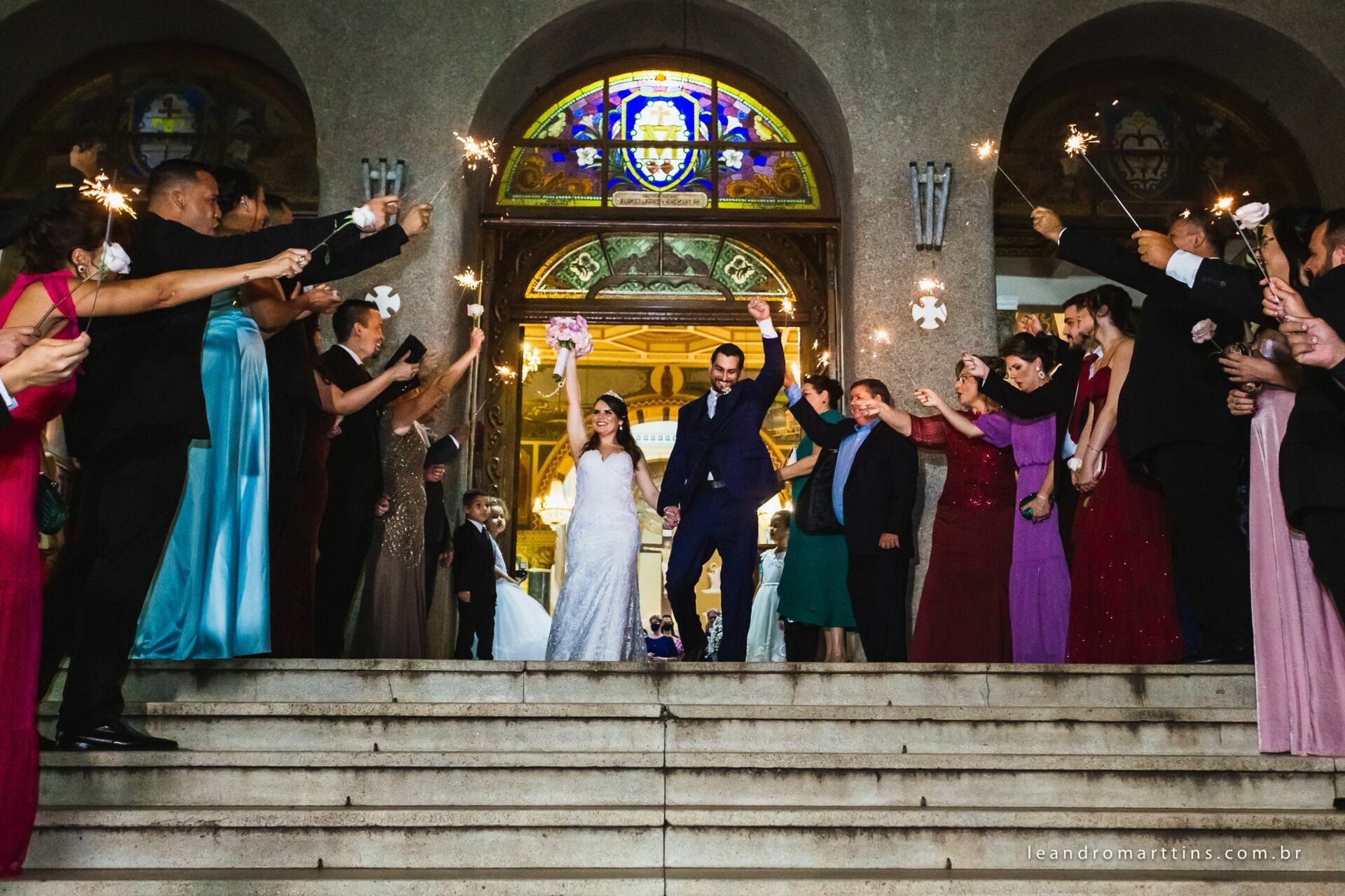 Casamento Nayara e Marcel na igreja Basílica - São José do Rio Preto - SP