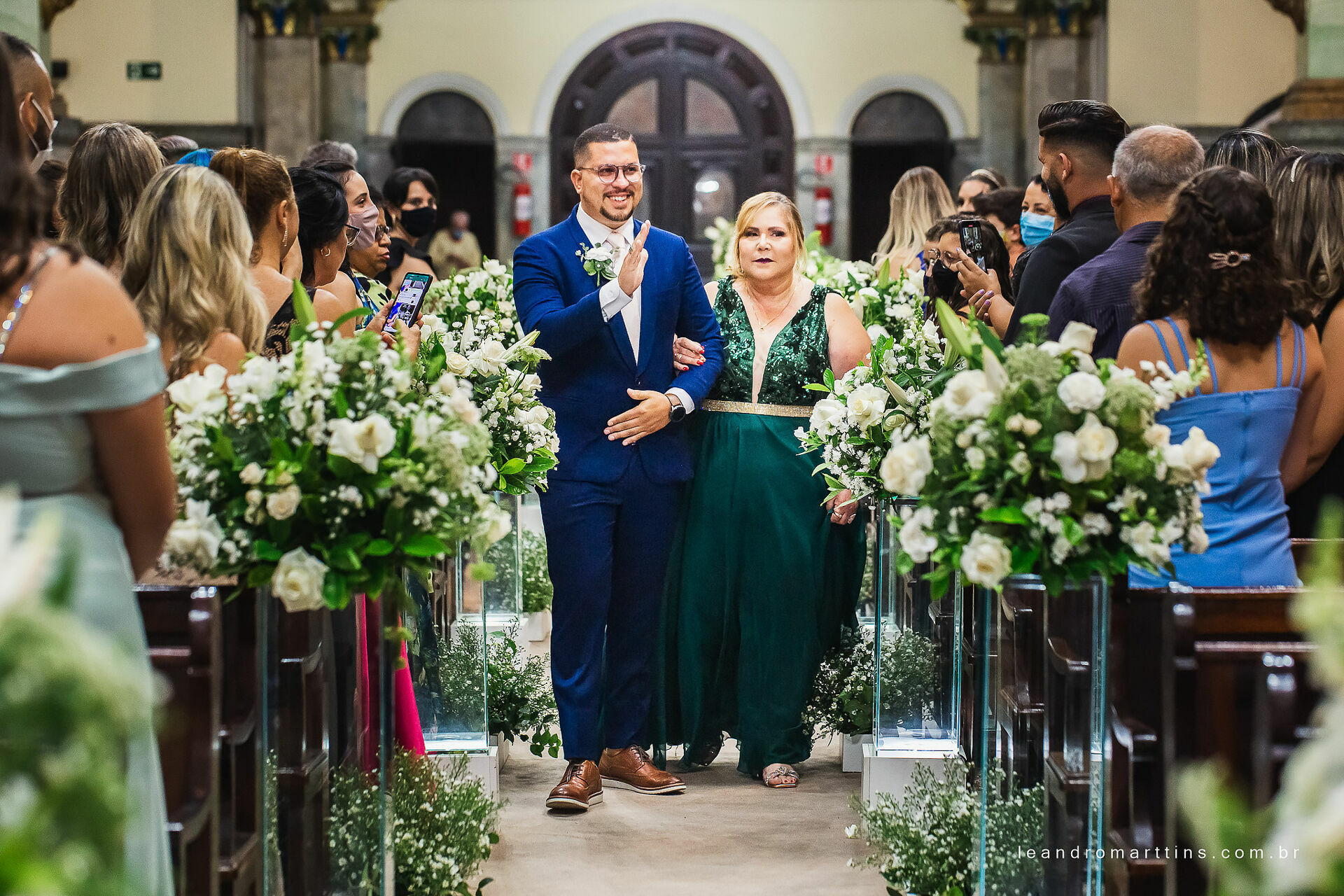 Casamento Fernanda e Herbert na Paróquia Nossa Senhora da Saúde em São Paulo - SP
