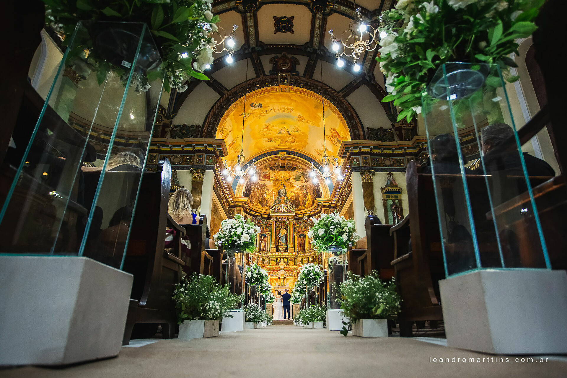 Casamento Fernanda e Herbert na Paróquia Nossa Senhora da Saúde em São Paulo - SP