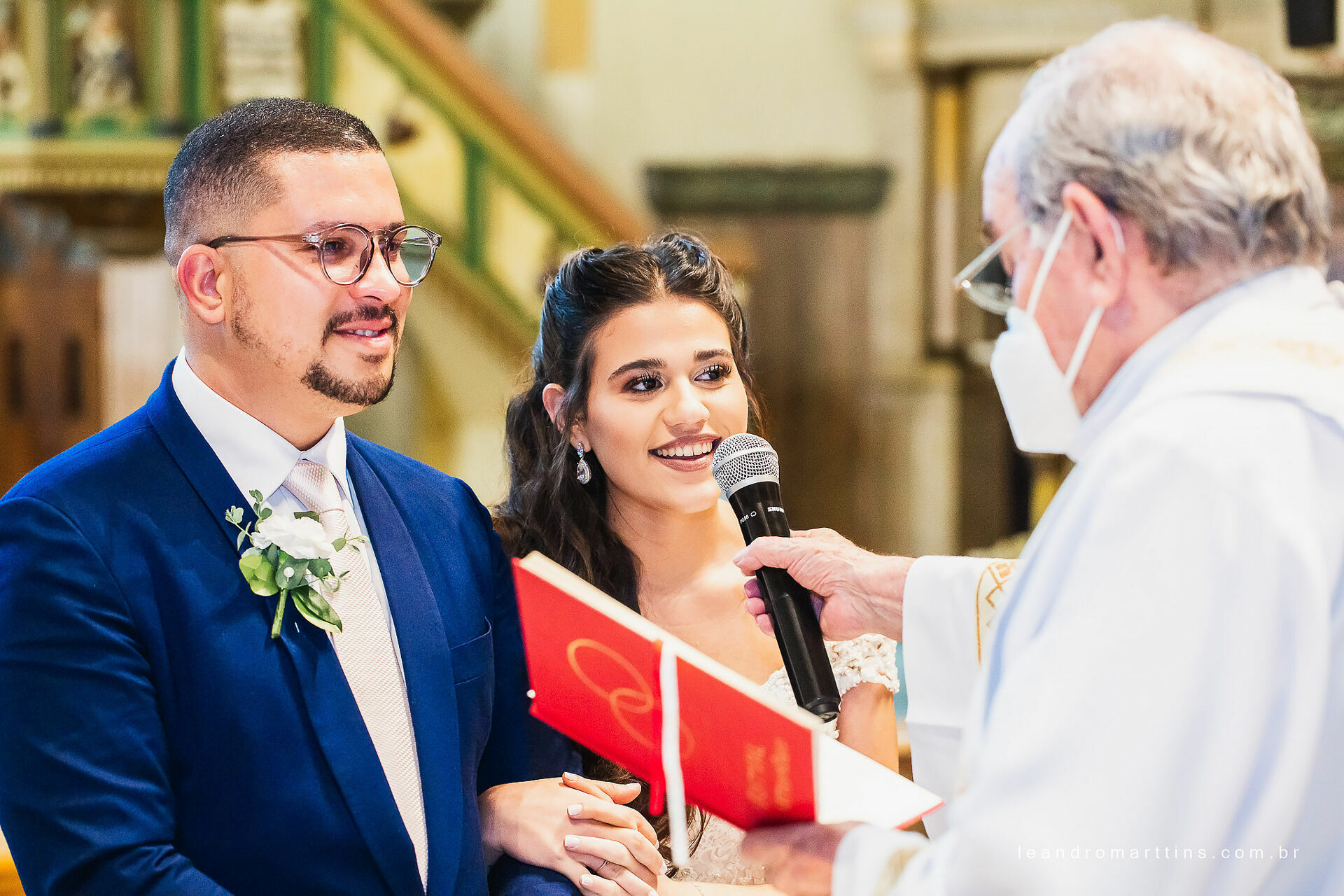 Casamento Fernanda e Herbert na Paróquia Nossa Senhora da Saúde em São Paulo - SP