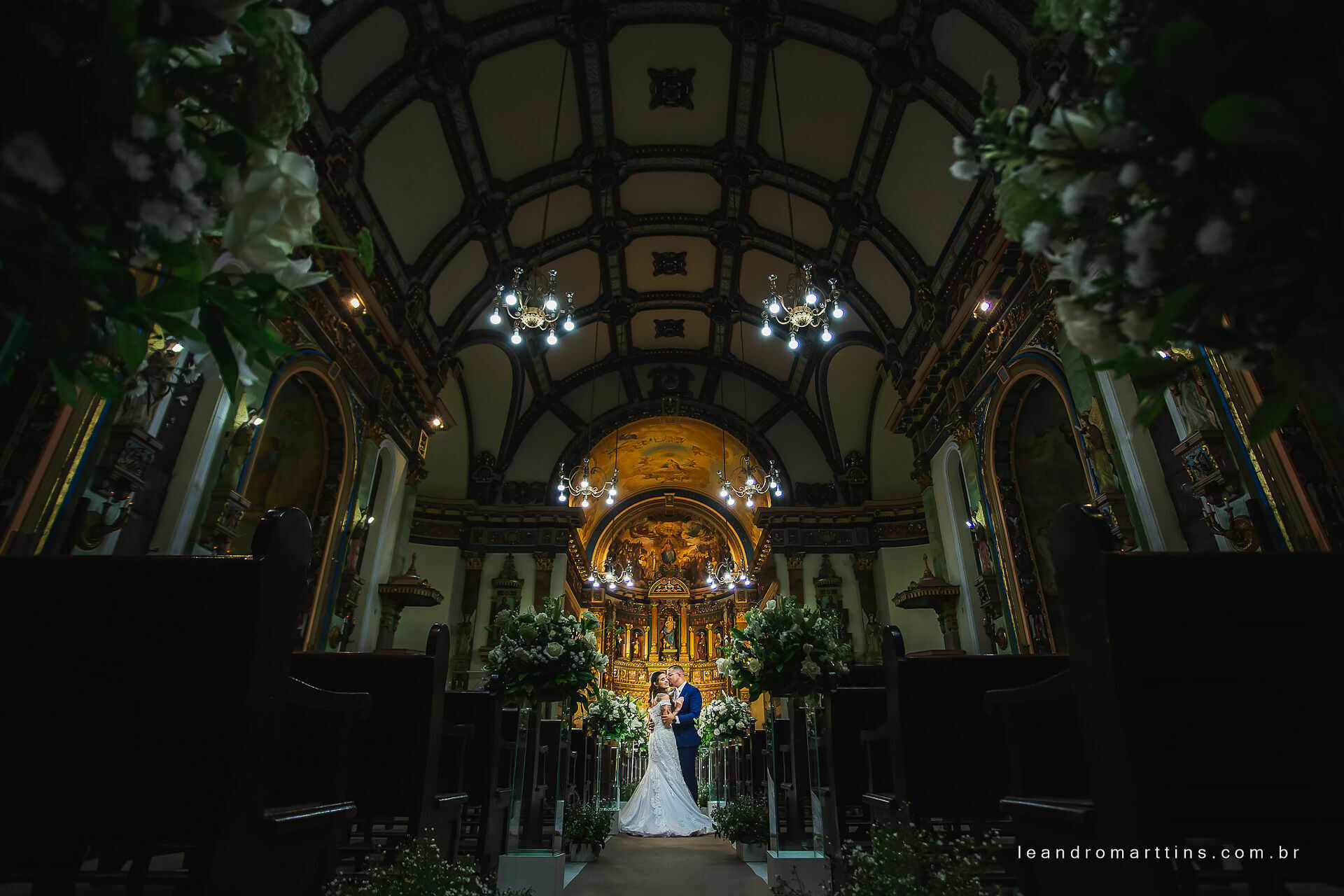 Casamento Fernanda e Herbert na Paróquia Nossa Senhora da Saúde em São Paulo - SP