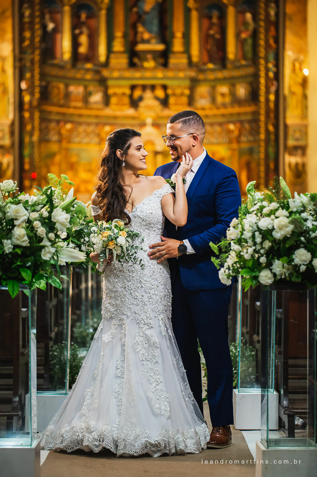 Casamento Fernanda e Herbert na Paróquia Nossa Senhora da Saúde em São Paulo - SP