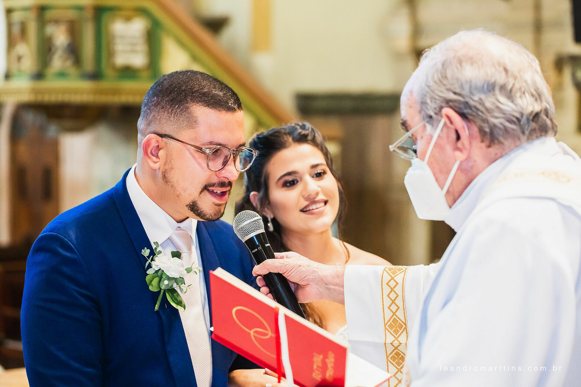 Casamento Fernanda e Herbert na Paróquia Nossa Senhora da Saúde em São Paulo - SP
