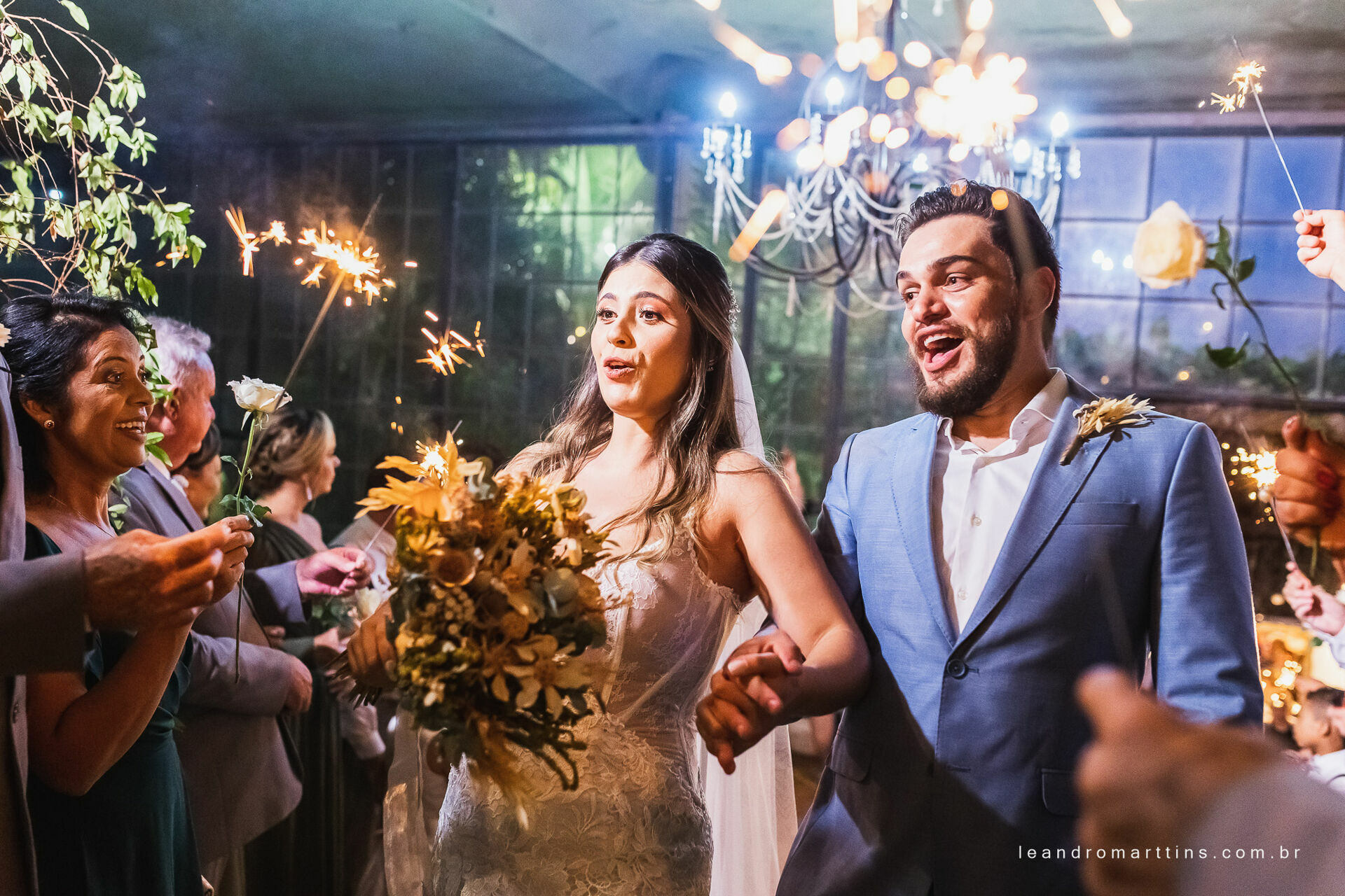 Casamento Thaís e Gustavo no espaço Glauber Carvalho