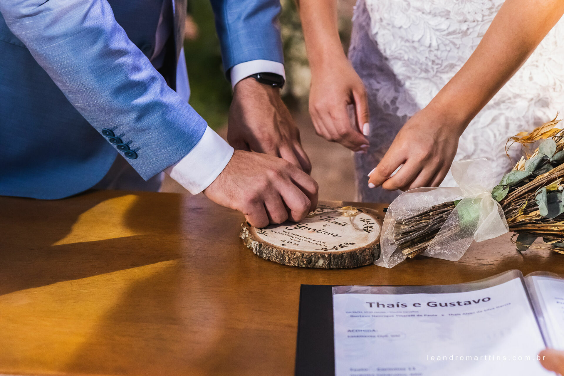 Casamento Thaís e Gustavo no espaço Glauber Carvalho