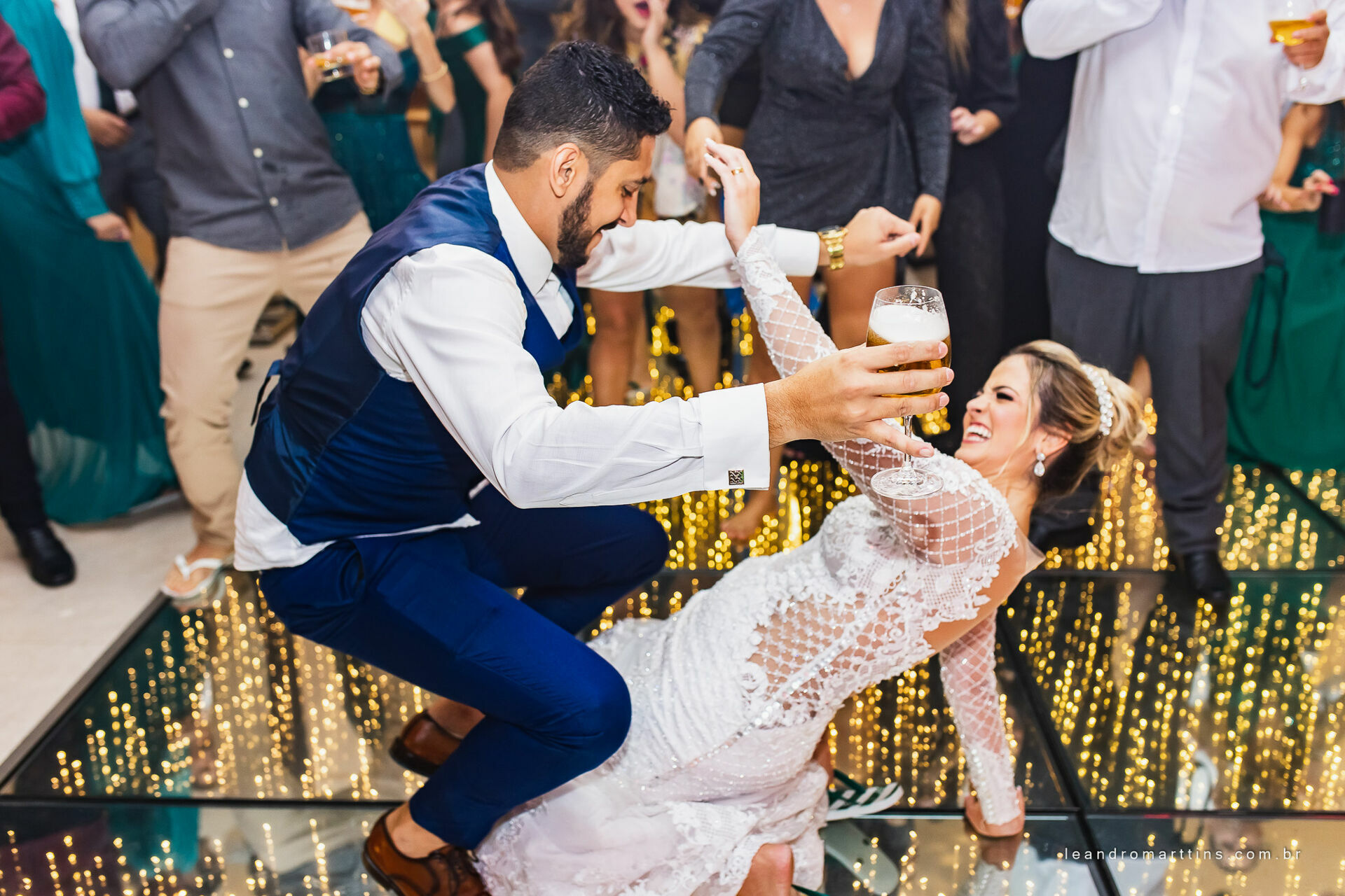 Casamento Larissa e Thiago no espaço Almeida Pires Buffet