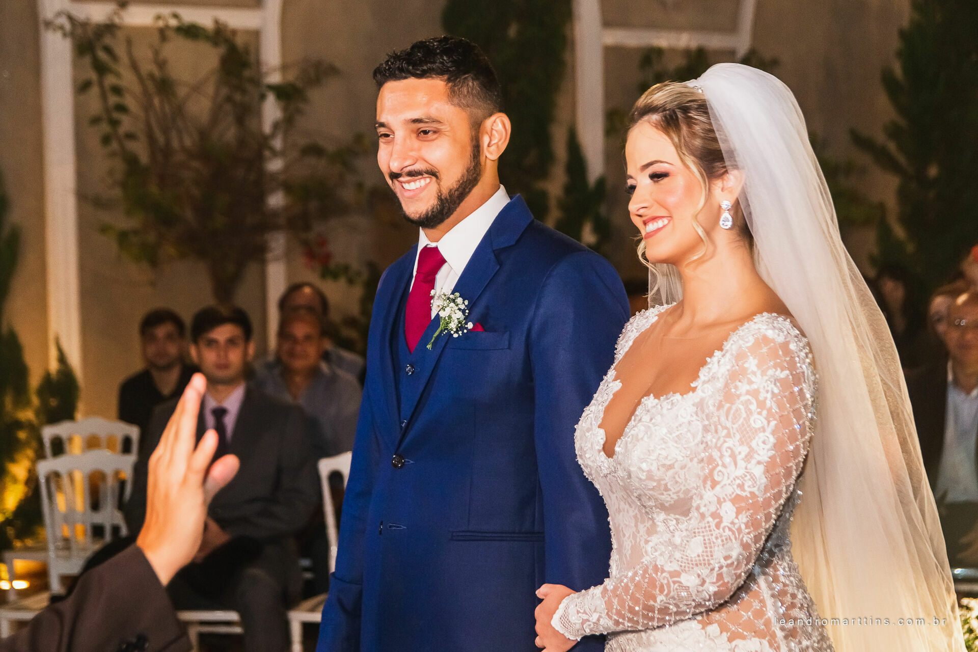Casamento Larissa e Thiago no espaço Almeida Pires Buffet