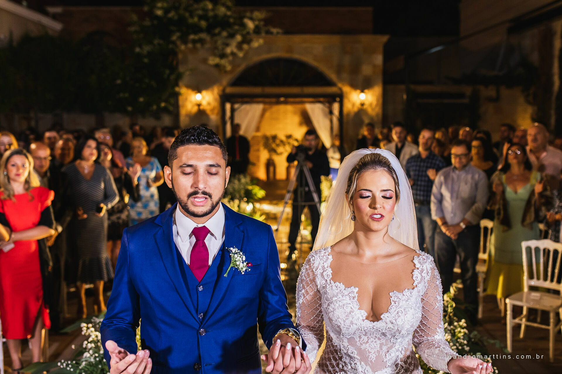 Casamento Larissa e Thiago no espaço Almeida Pires Buffet