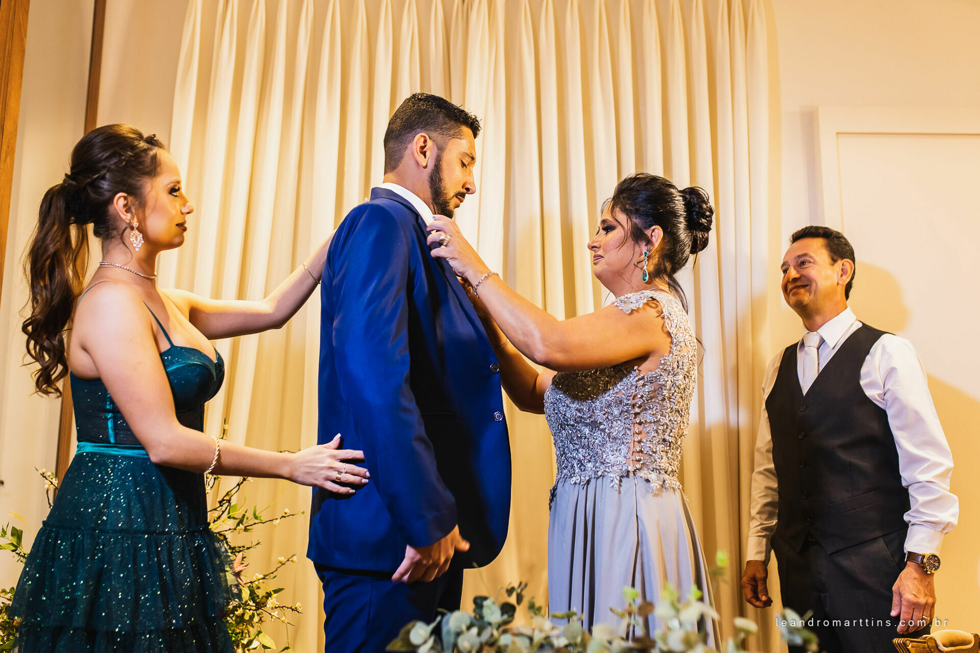 Casamento Larissa e Thiago no espaço Almeida Pires Buffet