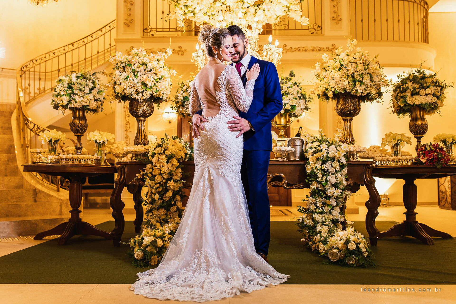 Casamento Larissa e Thiago no espaço Almeida Pires Buffet