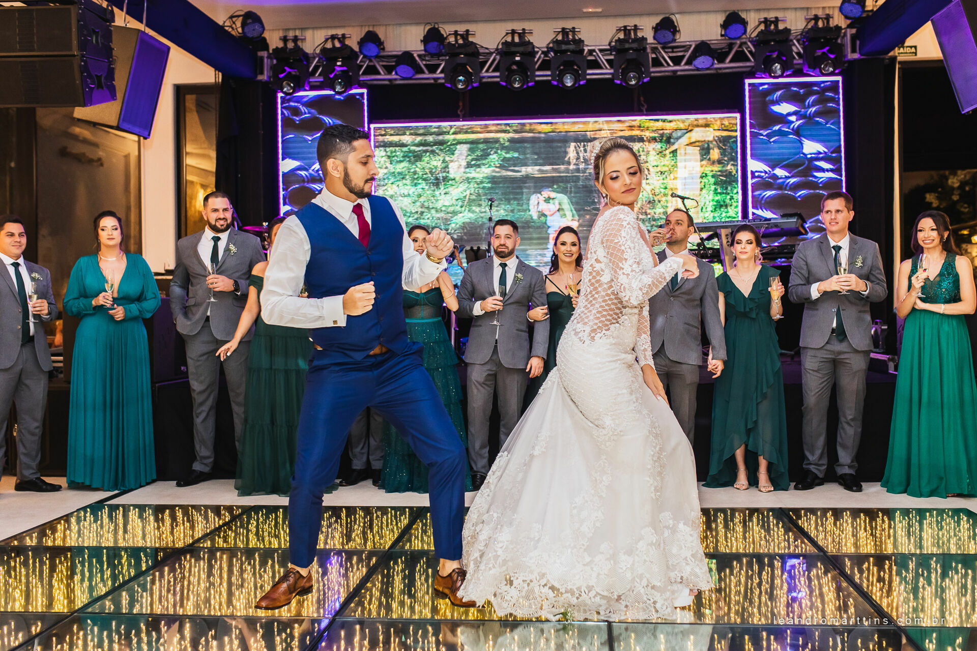 Casamento Larissa e Thiago no espaço Almeida Pires Buffet