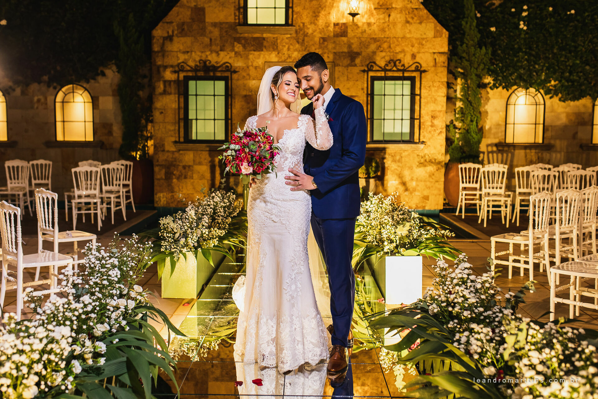 Casamento Larissa e Thiago no espaço Almeida Pires Buffet