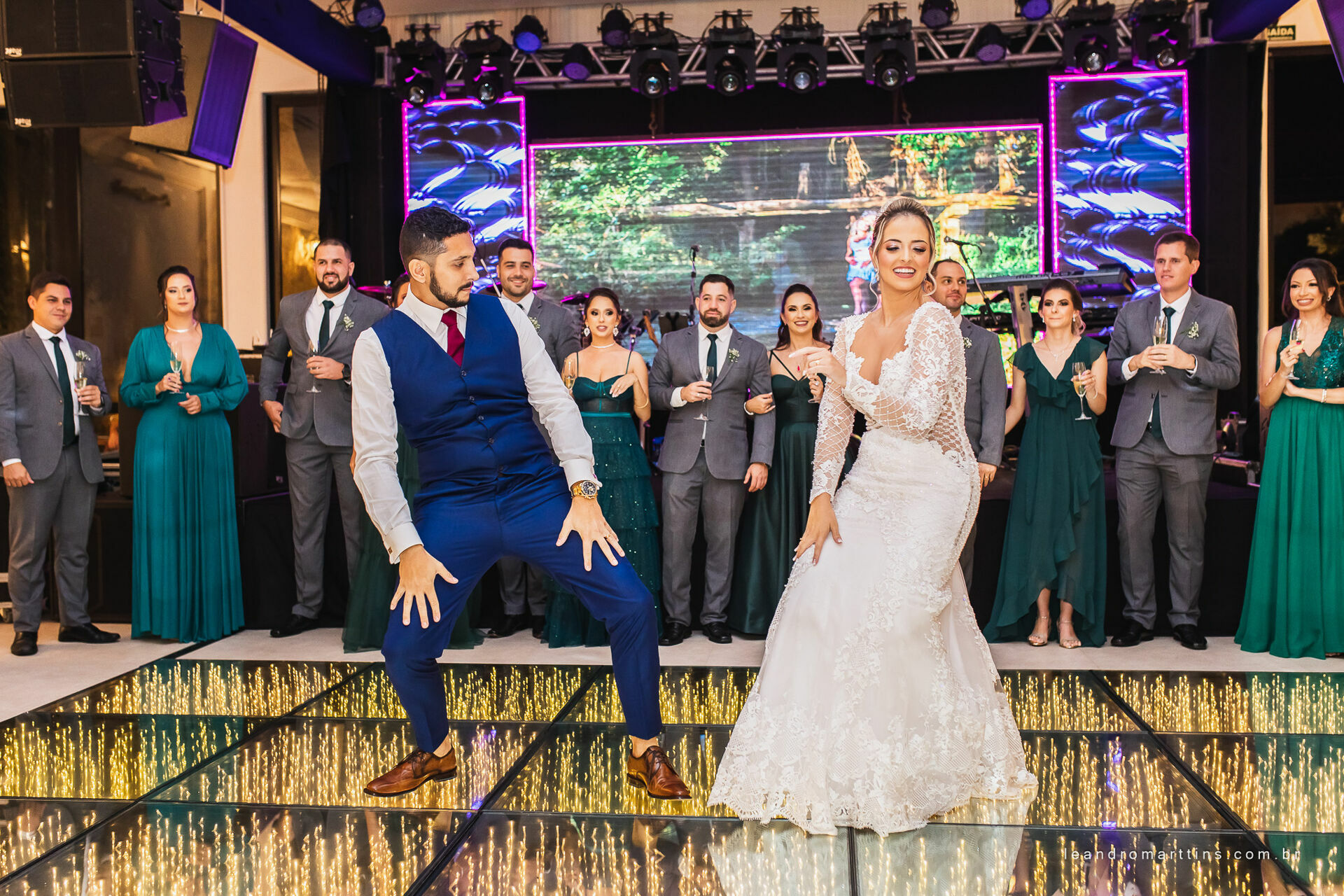 Casamento Larissa e Thiago no espaço Almeida Pires Buffet