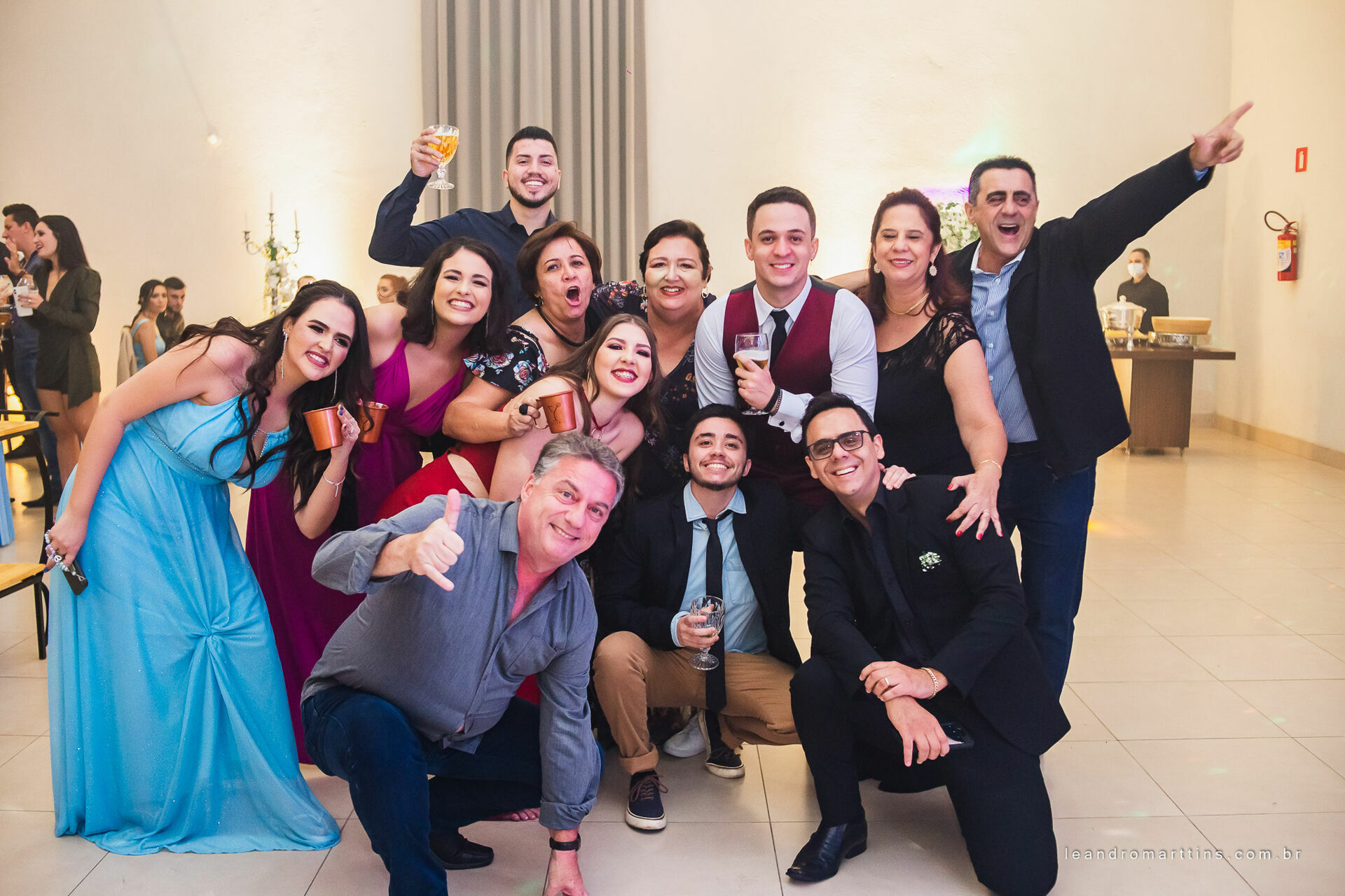 Casamento Laura e Davi no espaço Bella Faria Eventos