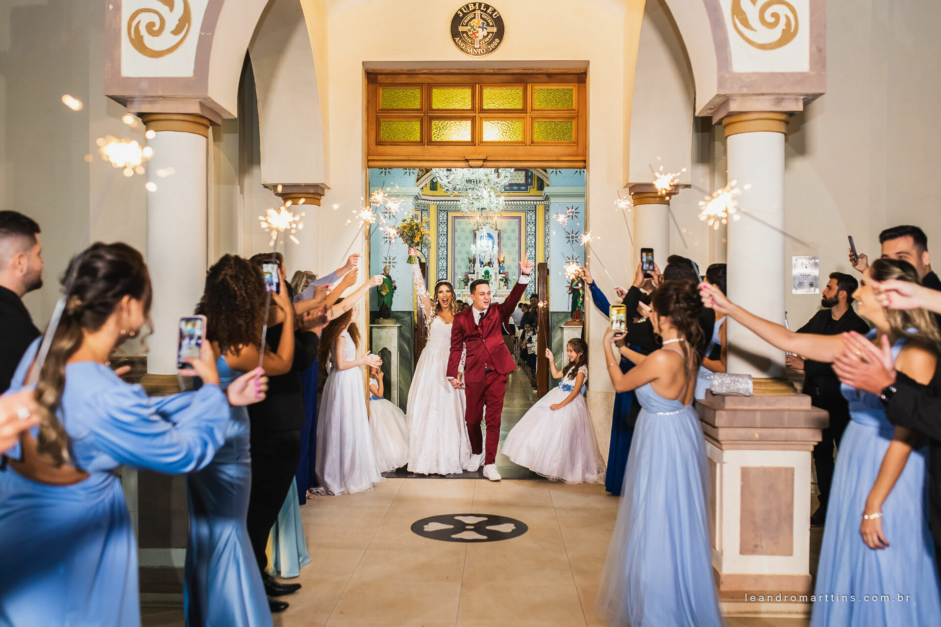 Casamento Laura e Davi no espaço Bella Faria Eventos