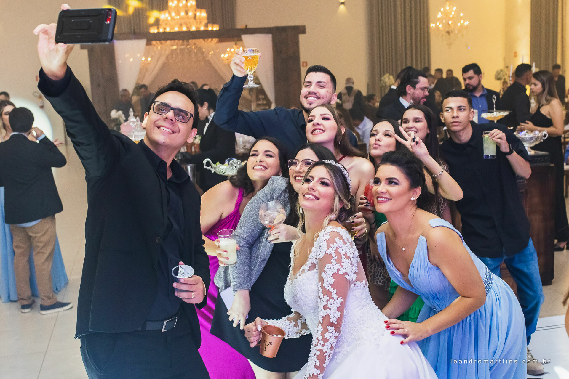 Casamento Laura e Davi no espaço Bella Faria Eventos