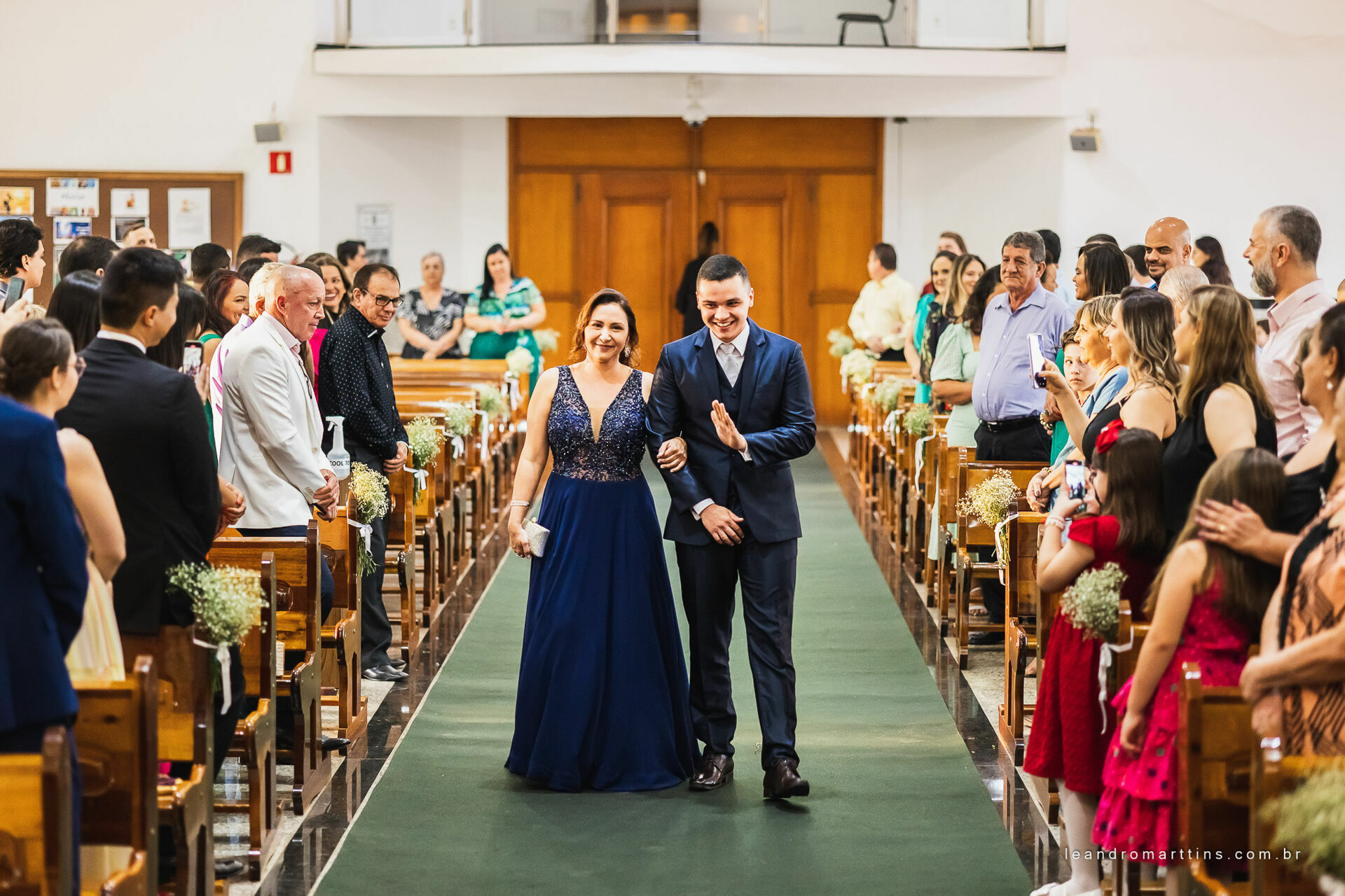 Casamento Caroline e Leonardo na Igreja Nossa Senhora do Brasil