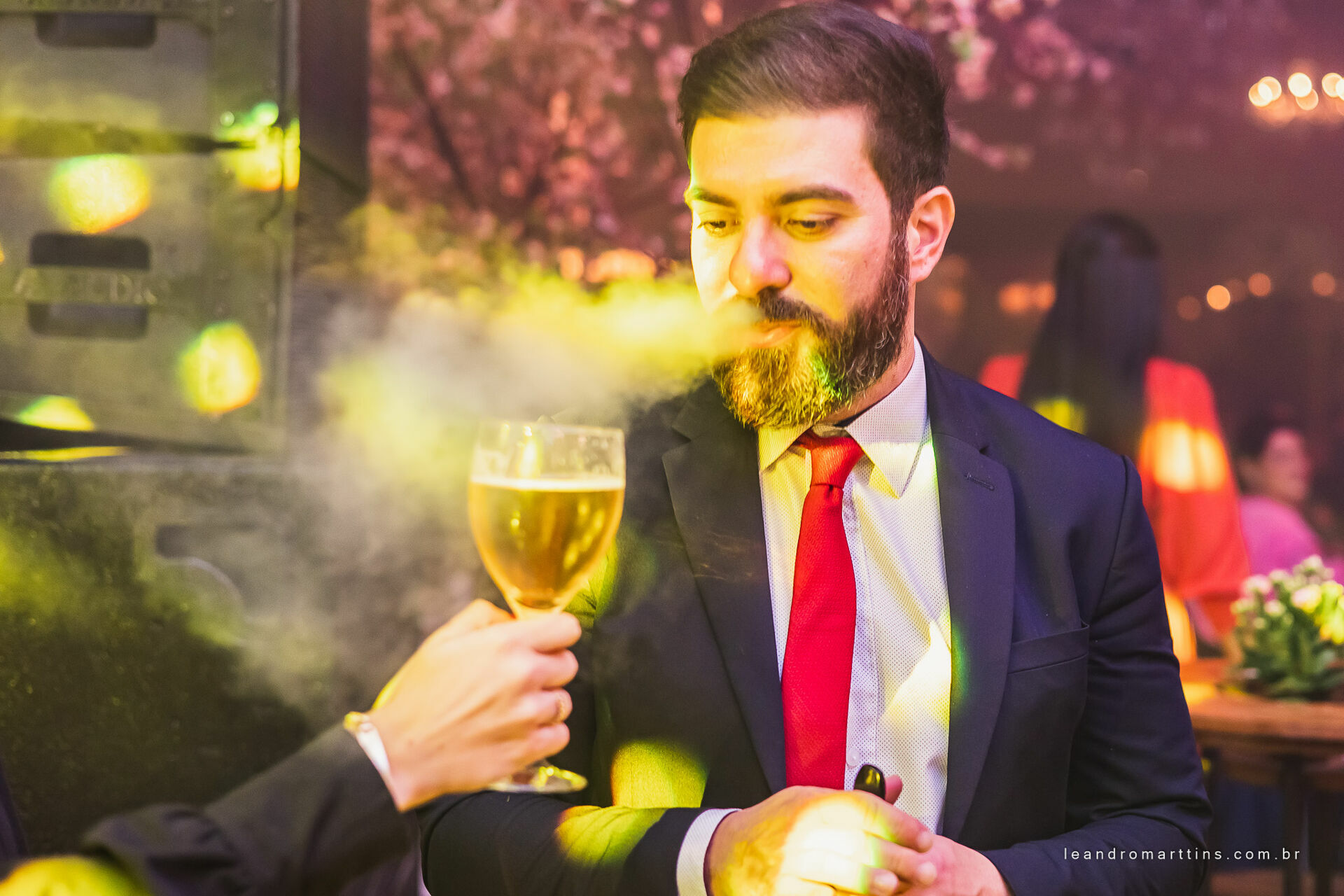Casamento Thayna e Fernando no espaço Casa Évora Eventos