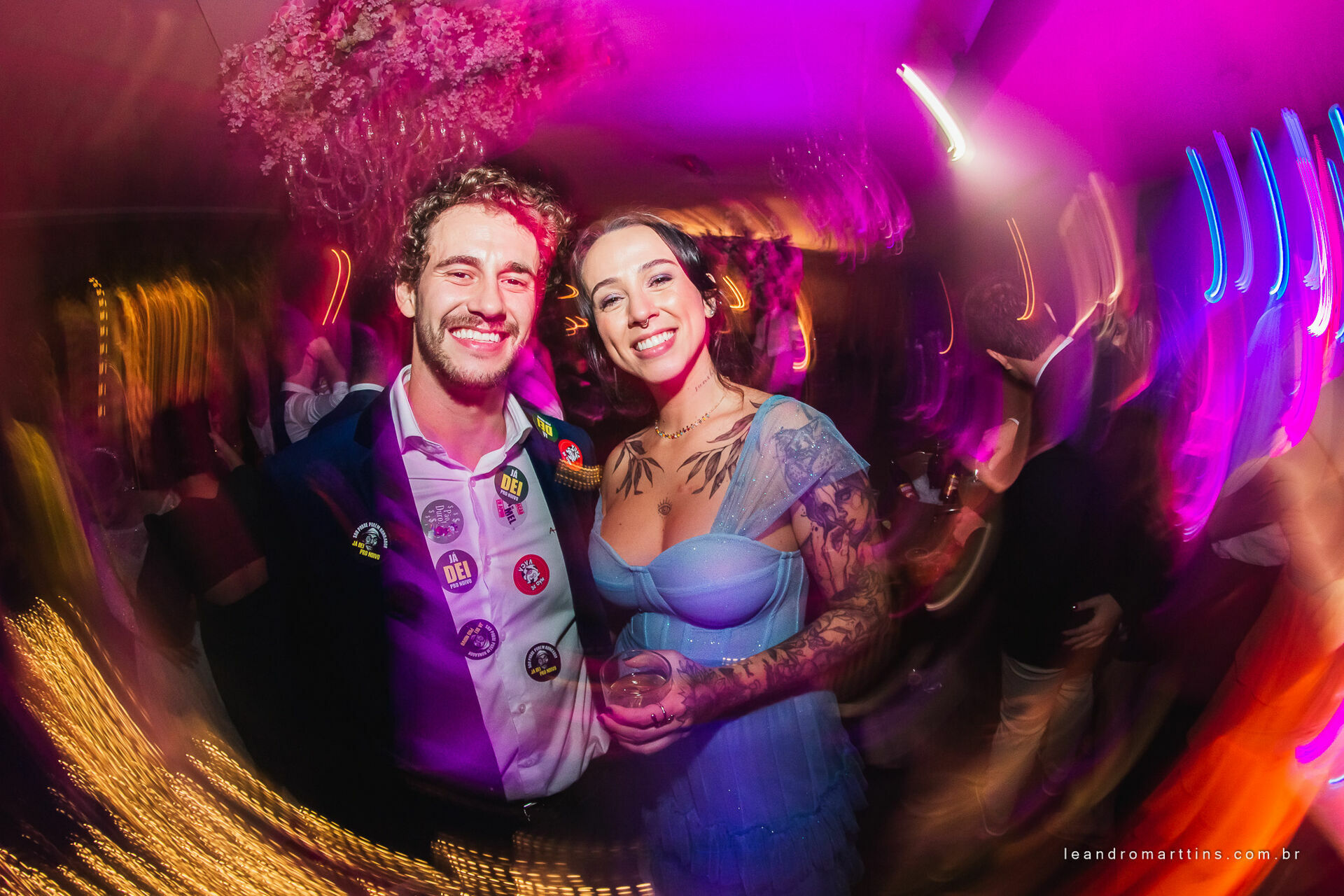 Casamento Thayna e Fernando no espaço Casa Évora Eventos