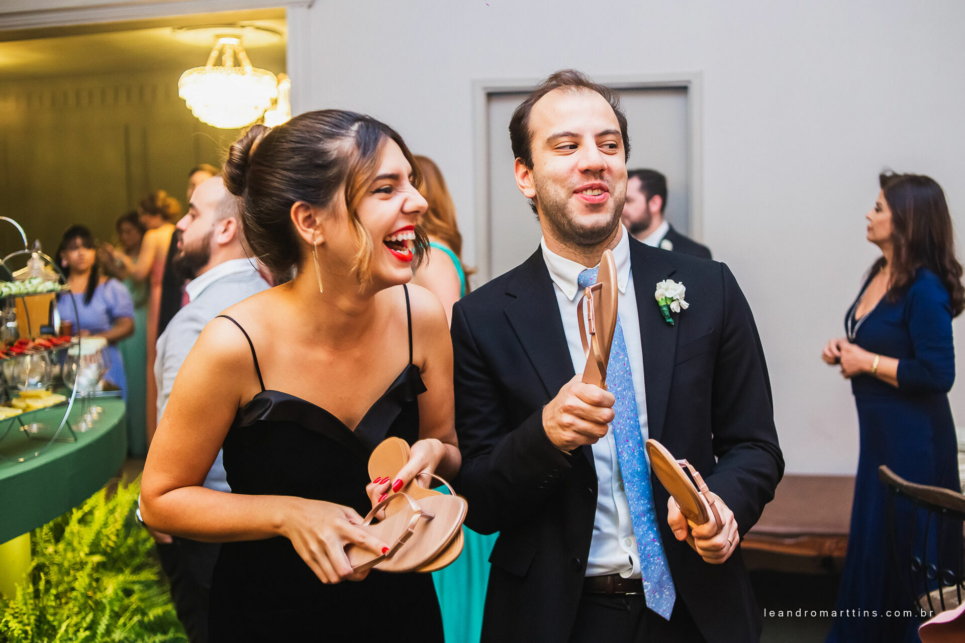 Casamento Thayna e Fernando no espaço Casa Évora Eventos