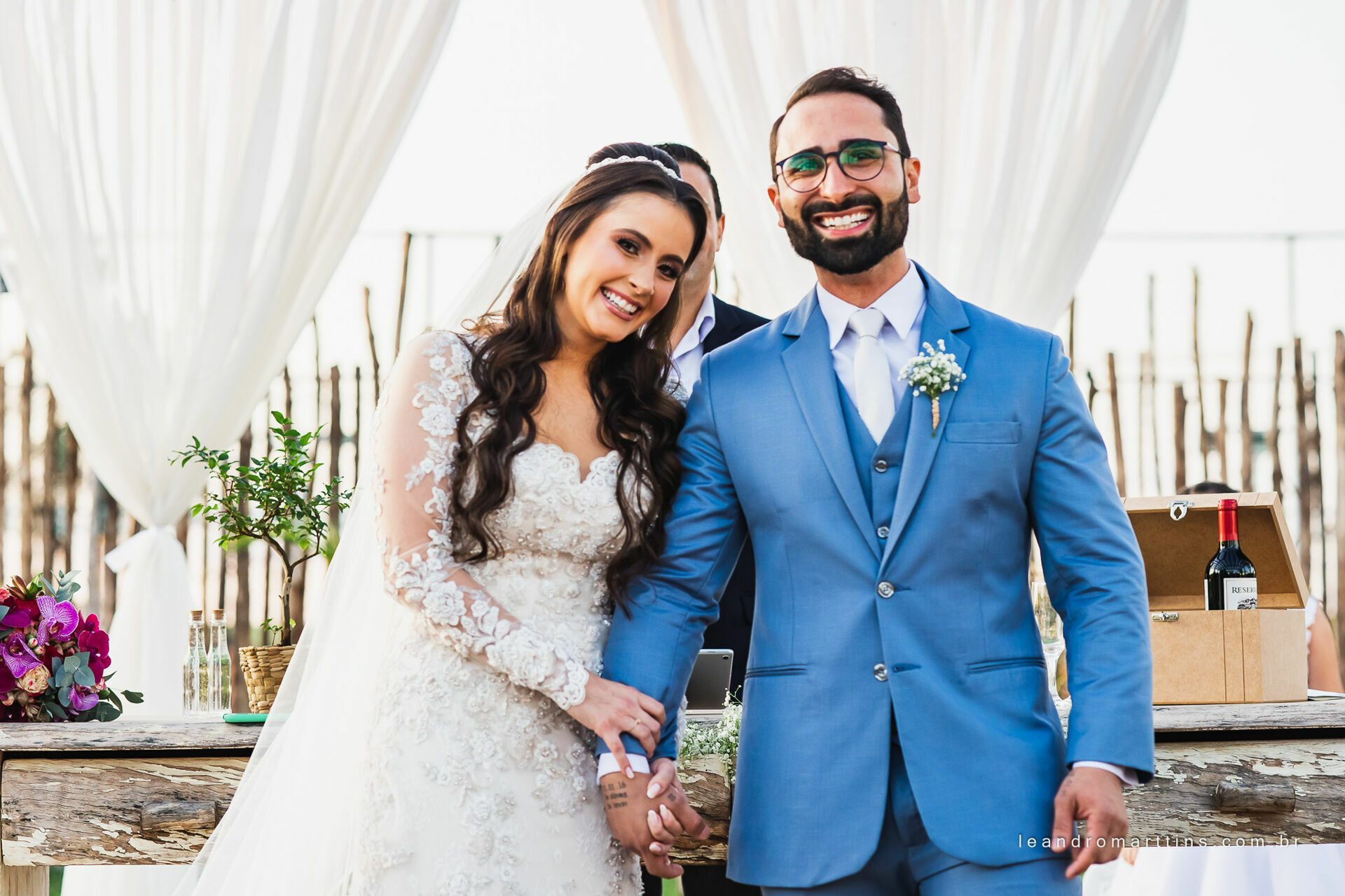 Casamento Bárbara e Edson no espaço Estância Ouro Branco