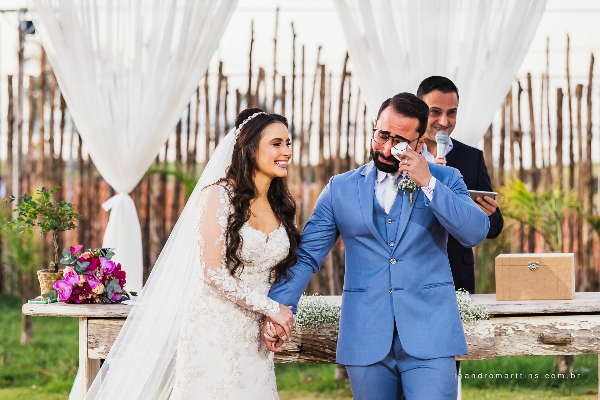 Casamento Bárbara e Edson no espaço Estância Ouro Branco